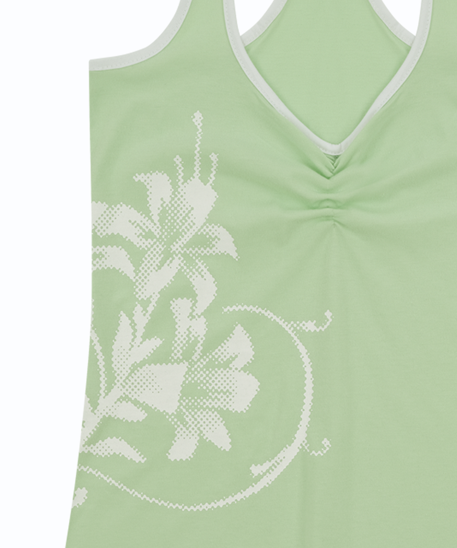 Lily Racerback Top Lime