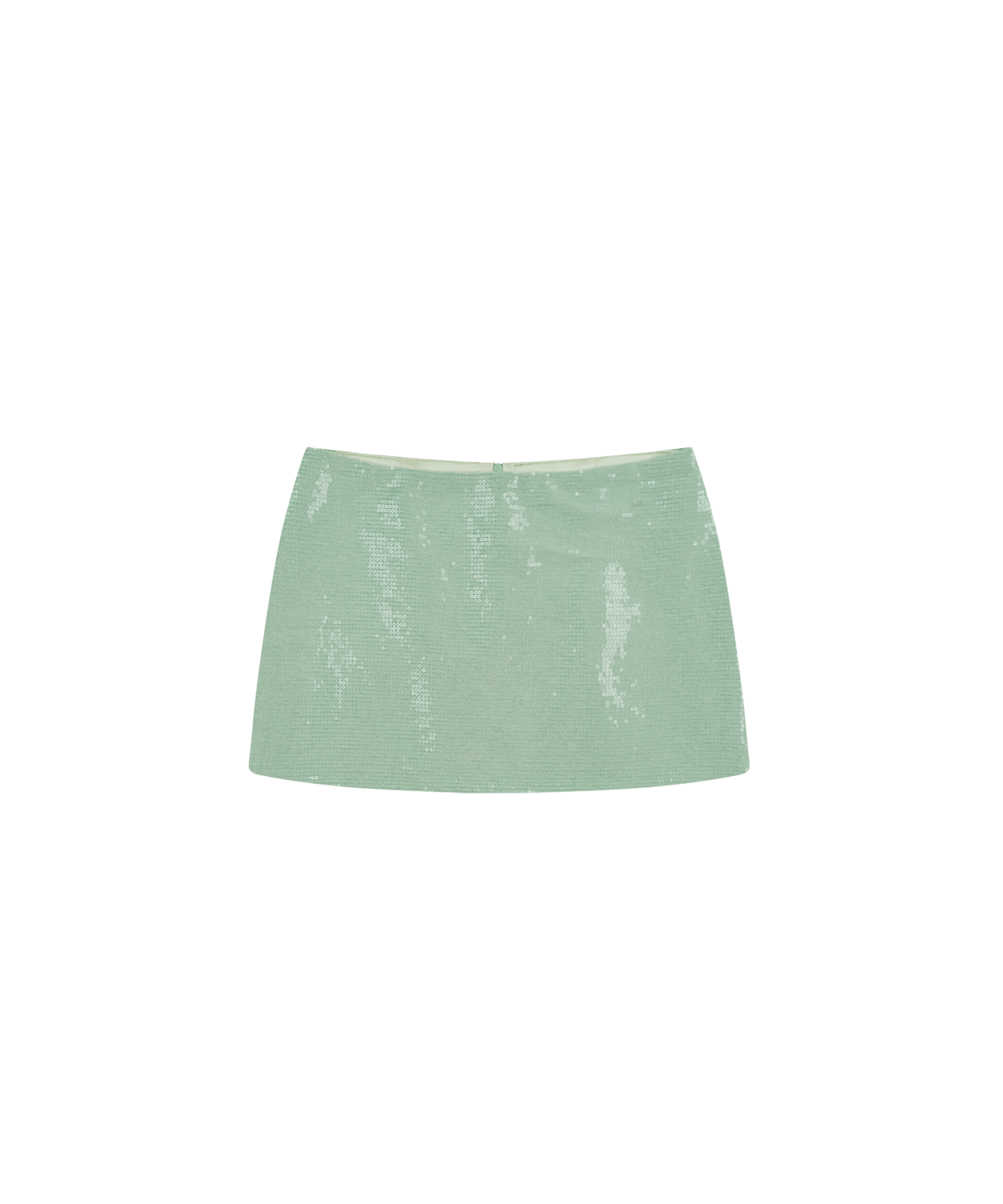 Spangle Mini Skirt Mint