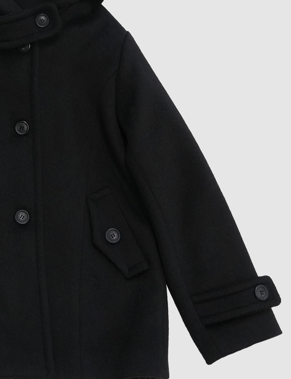 [15차 리오더] Miya coat, Black