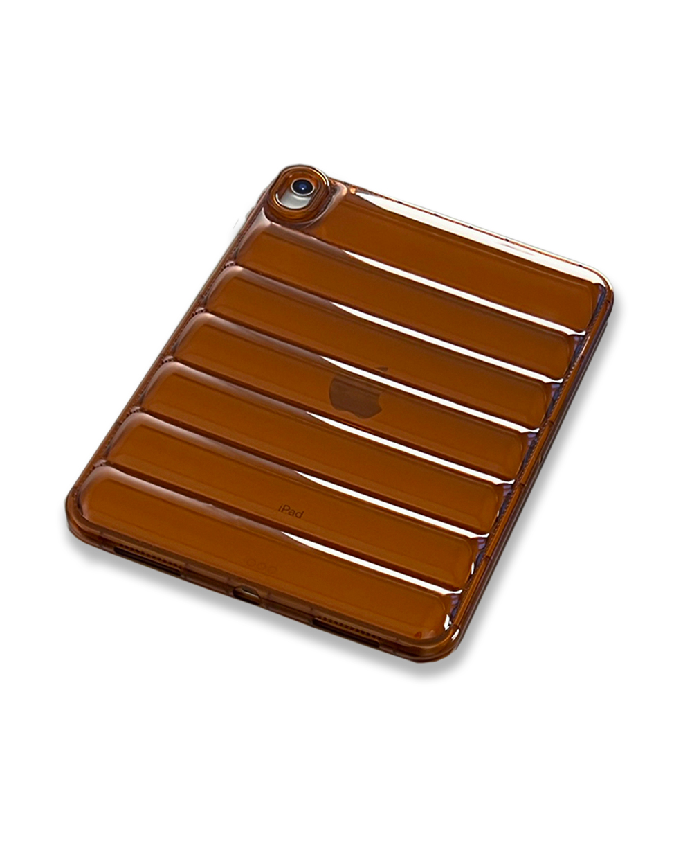 iPad jelly case (Brown)