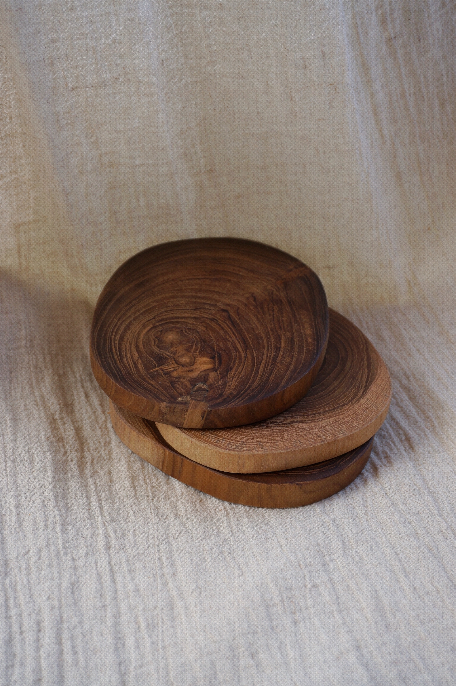 TEEK WOOD COASTER