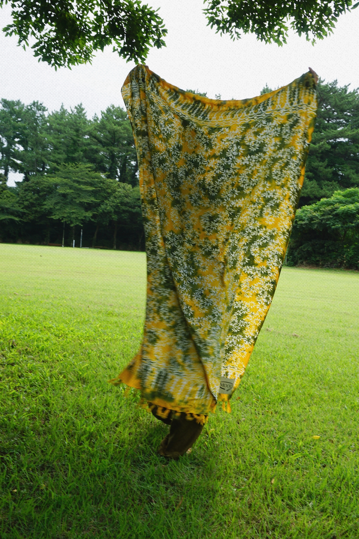 (3차 RE-ORDER) MOOD SARONG - GREEN TANGERINES