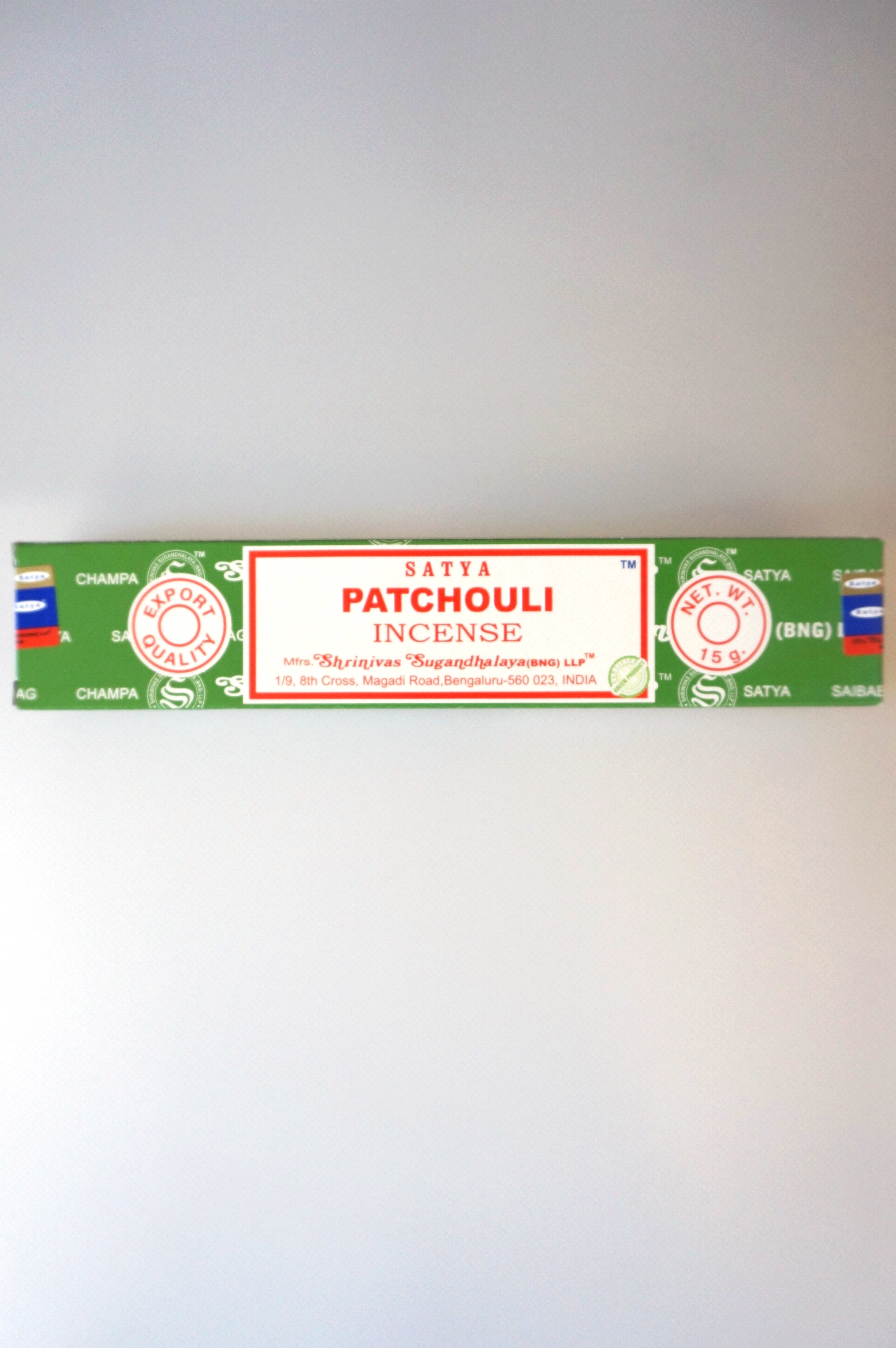 SATYA PATCHOULI 15G