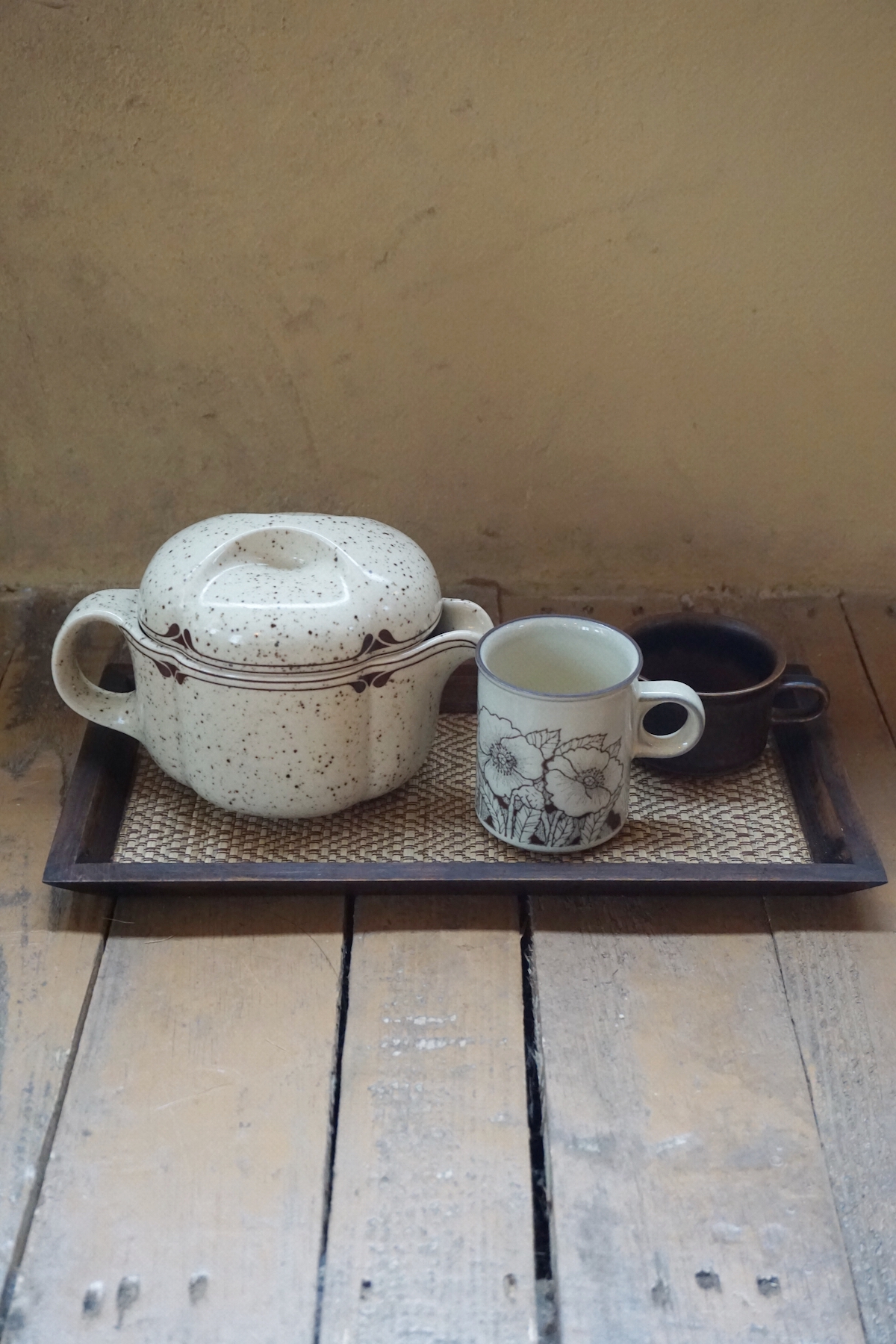 LONG BAMBOO WOOD TRAY