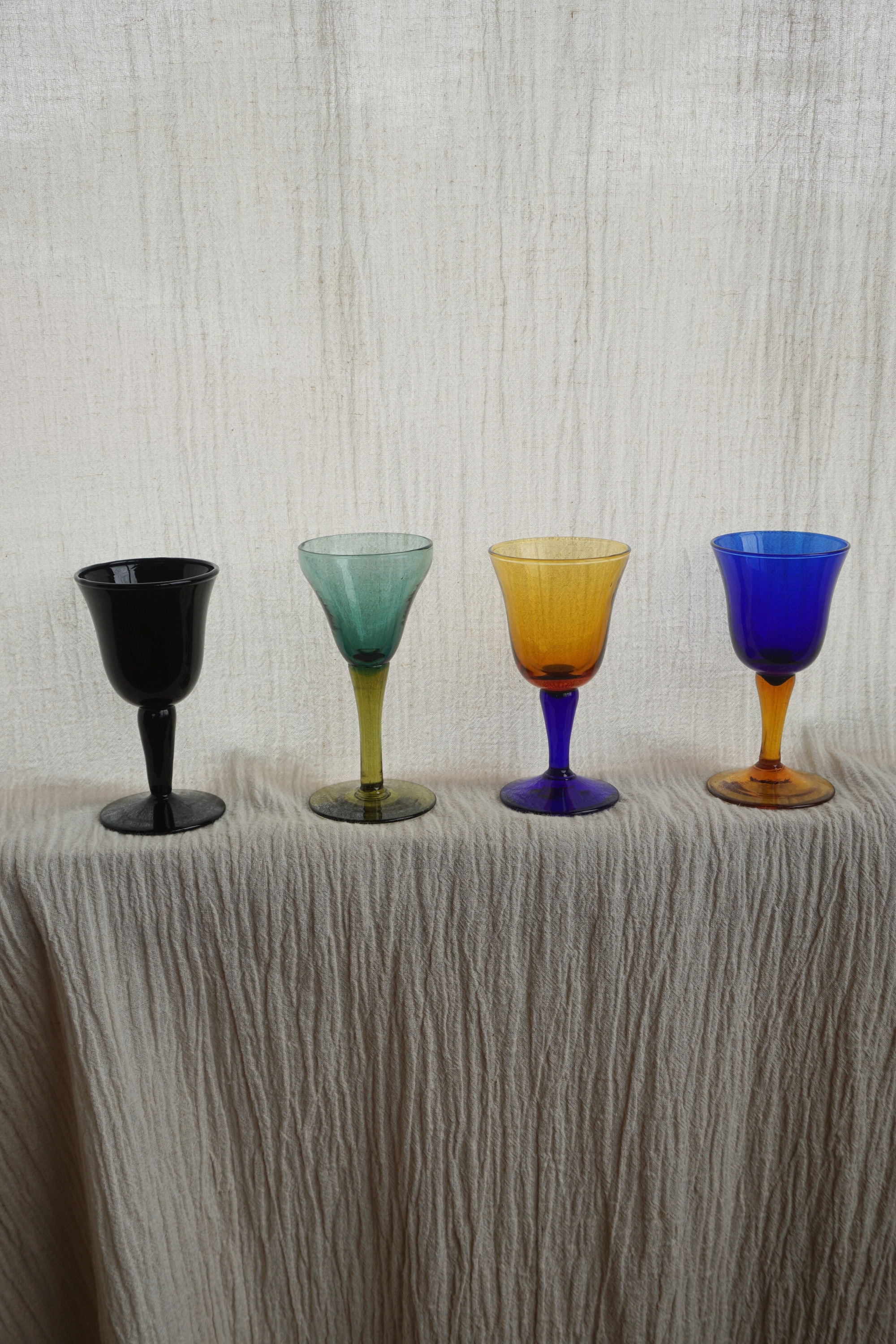 COLORFUL WISKY GLASS - 4 COLORS ( CM. 15 / CM. 17 / CM. 16 / CM. 19 )
