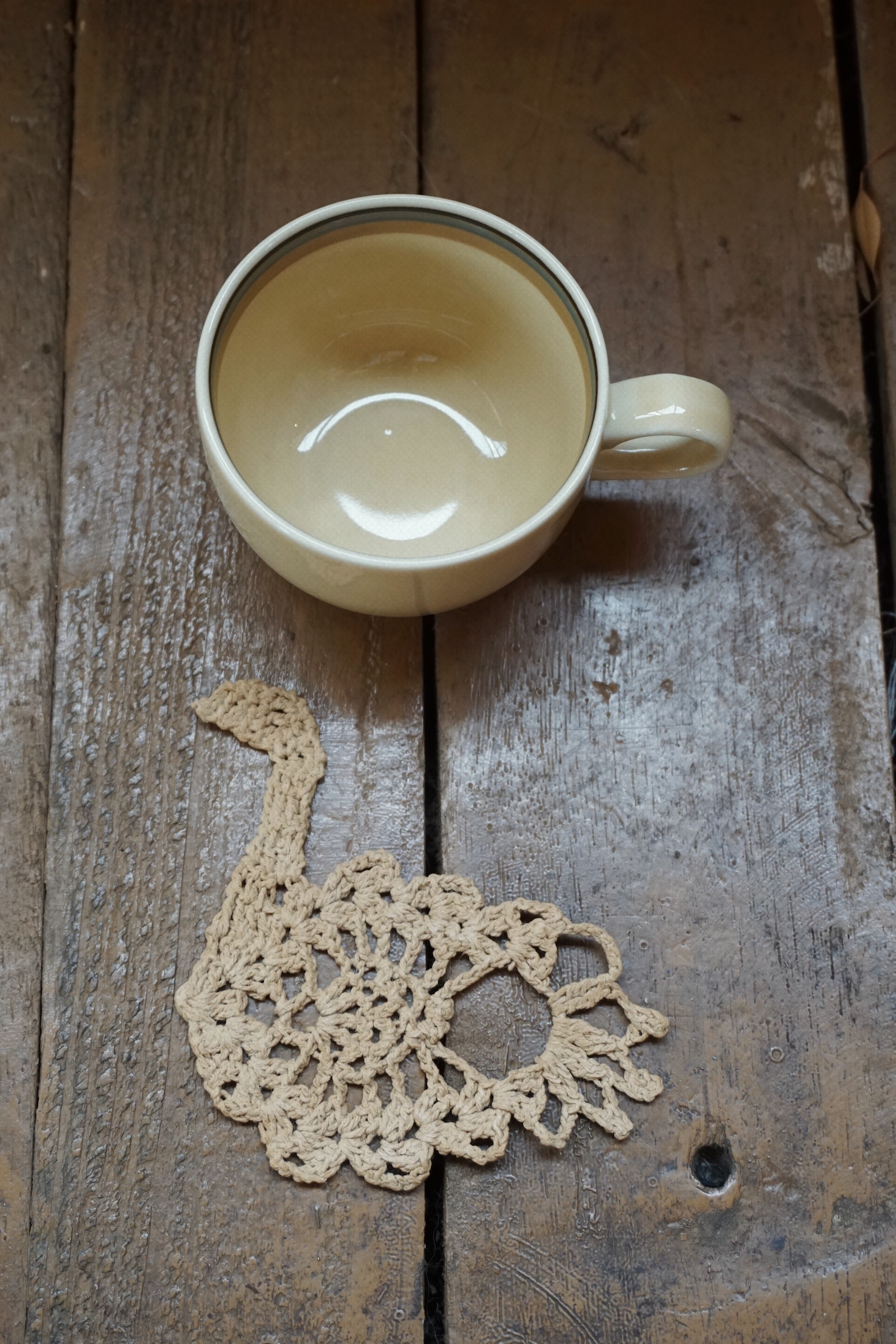 DUCK KNIT COASTER