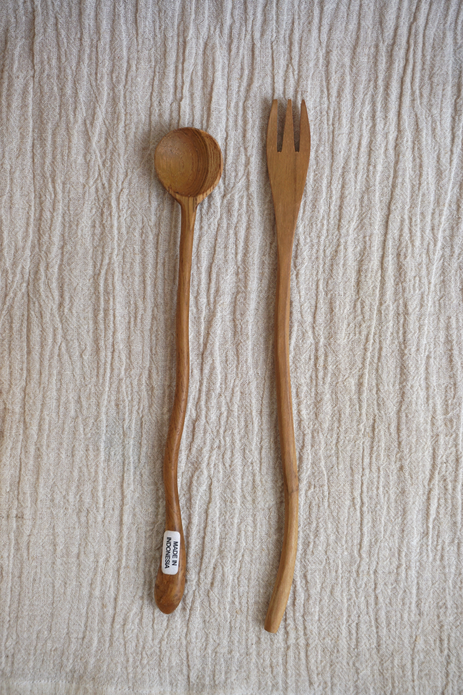 LONG WAVE SPOON & FORK