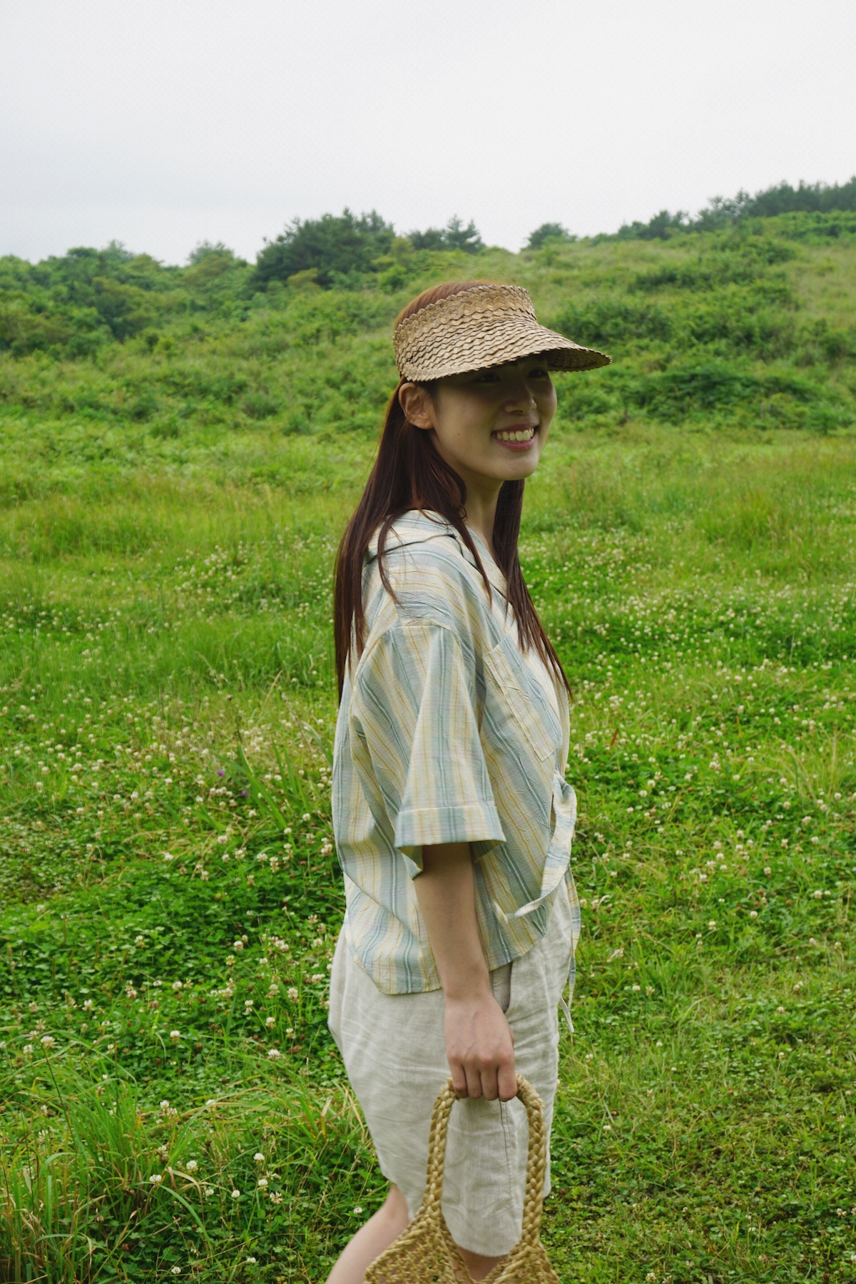 RATAN HAT - BRWON (베스트제품)
