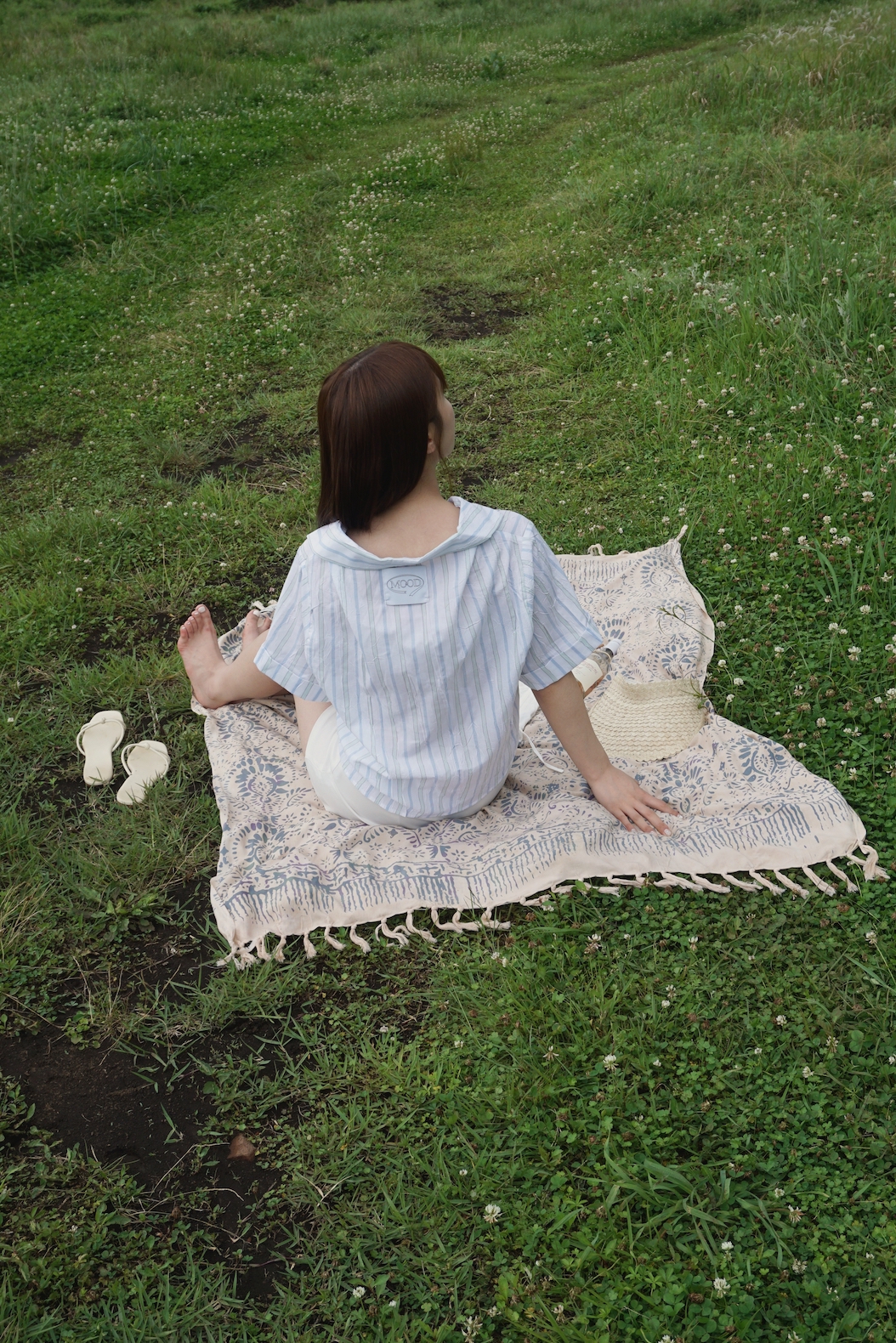 4차 RE-ORDER, MOOD SARONG -ANTIQUE IVORY