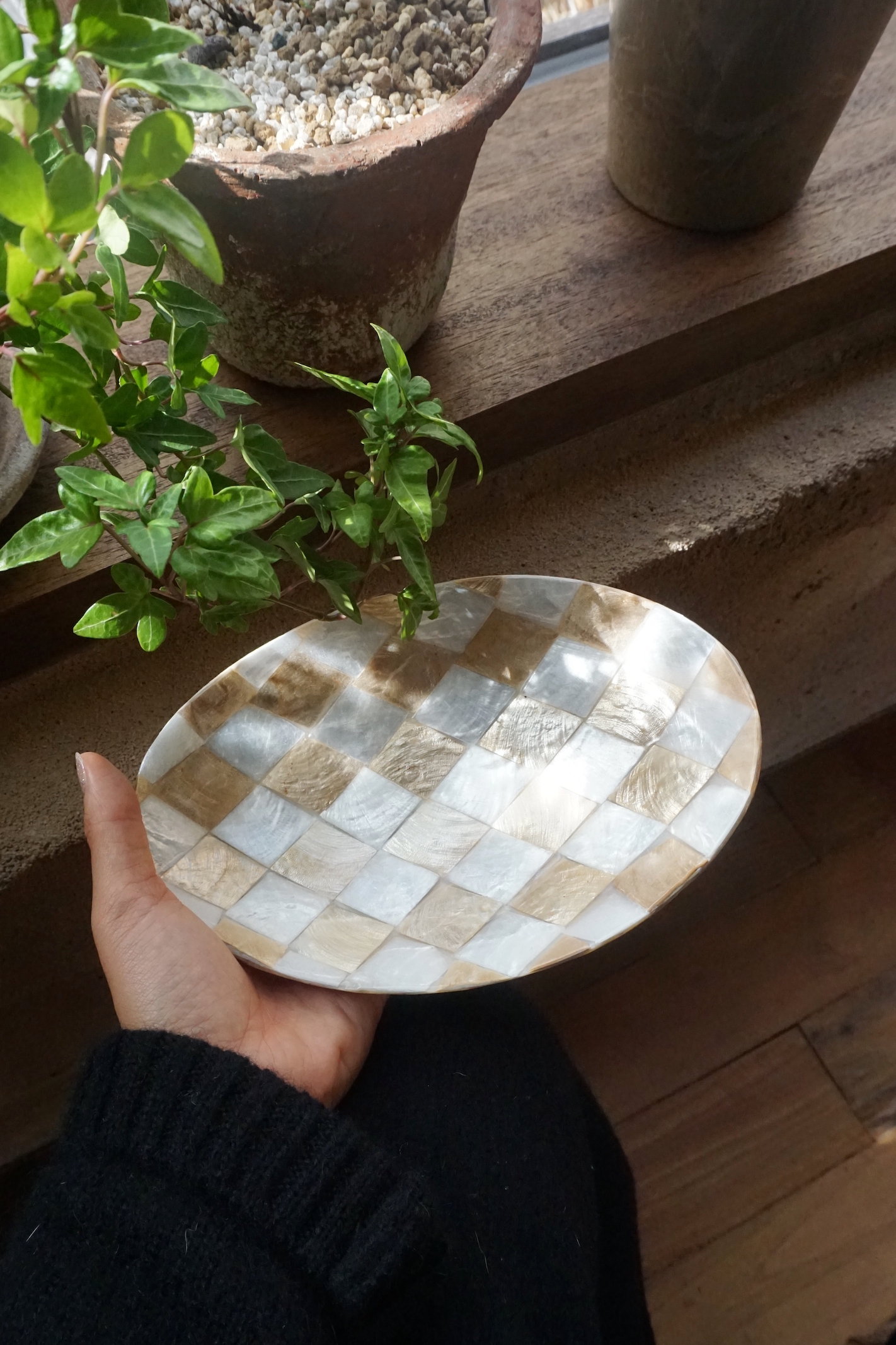 CHESS OVAL SHELL TRAY