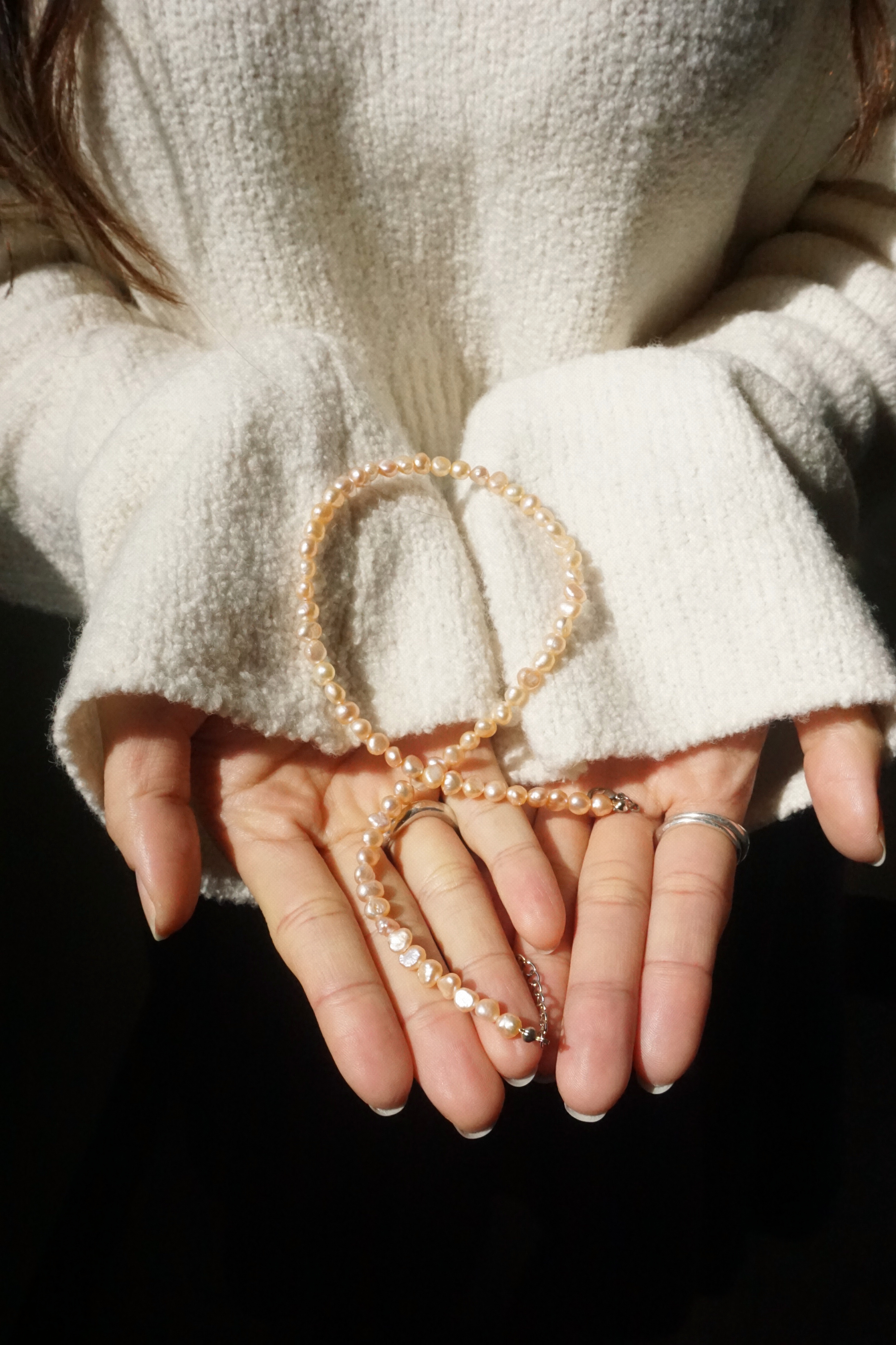 PINK PEARL NECKLACE