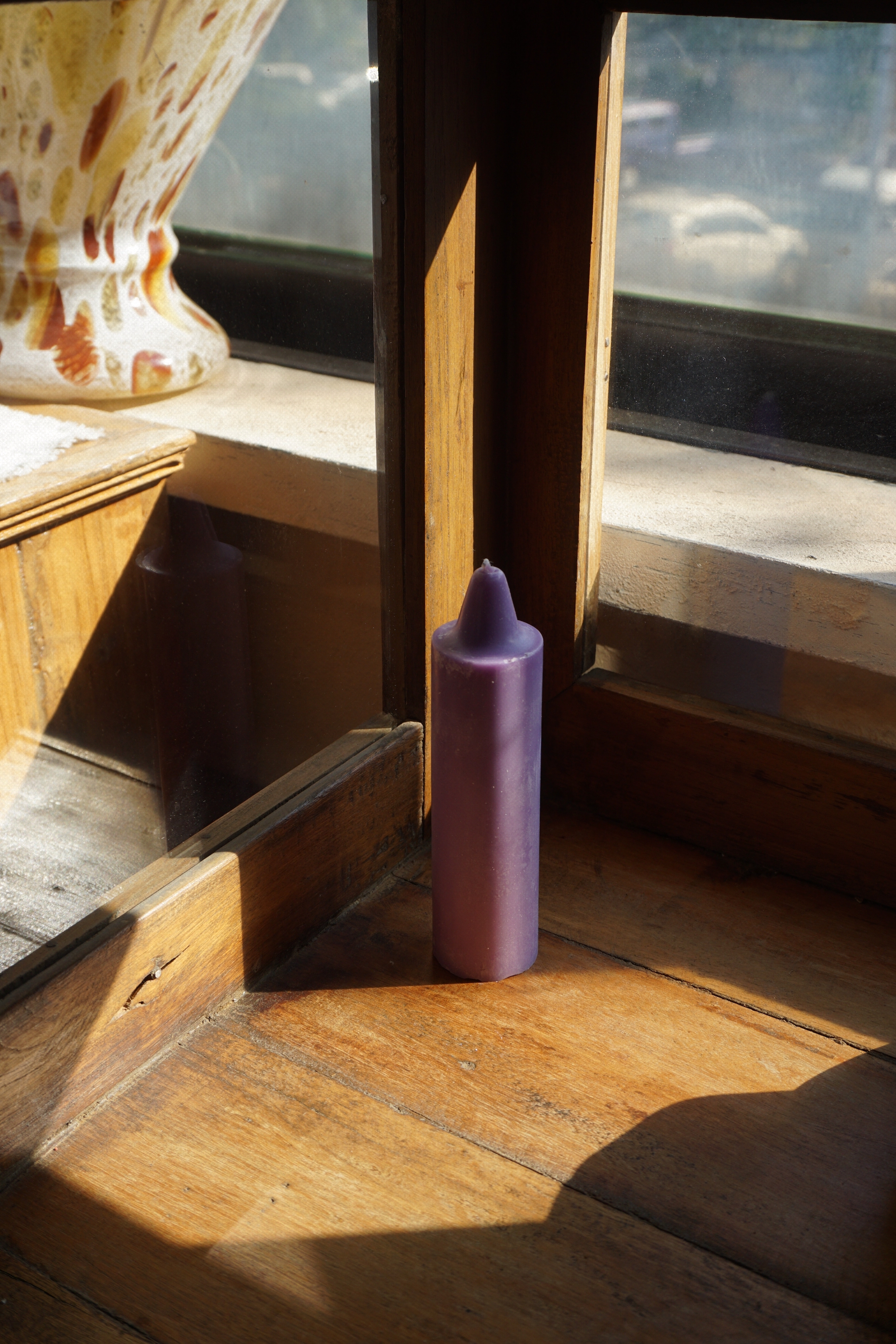 TAPER CANDLE (S) - PURPLE