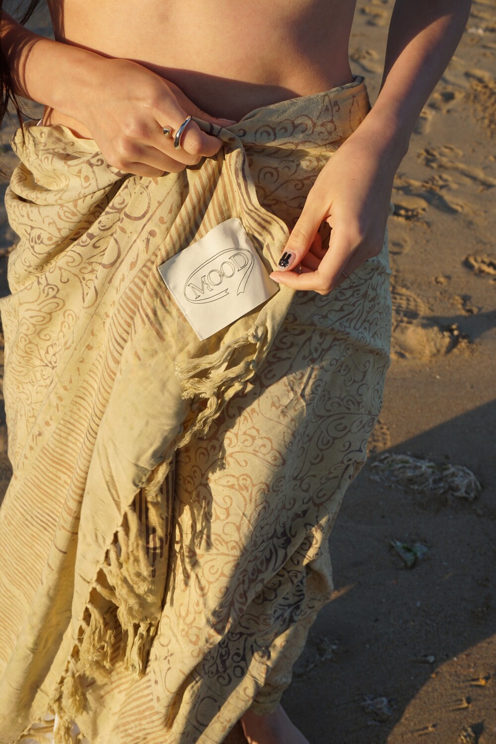 MOOD SARONG - ANGEL BEIGE (B품)