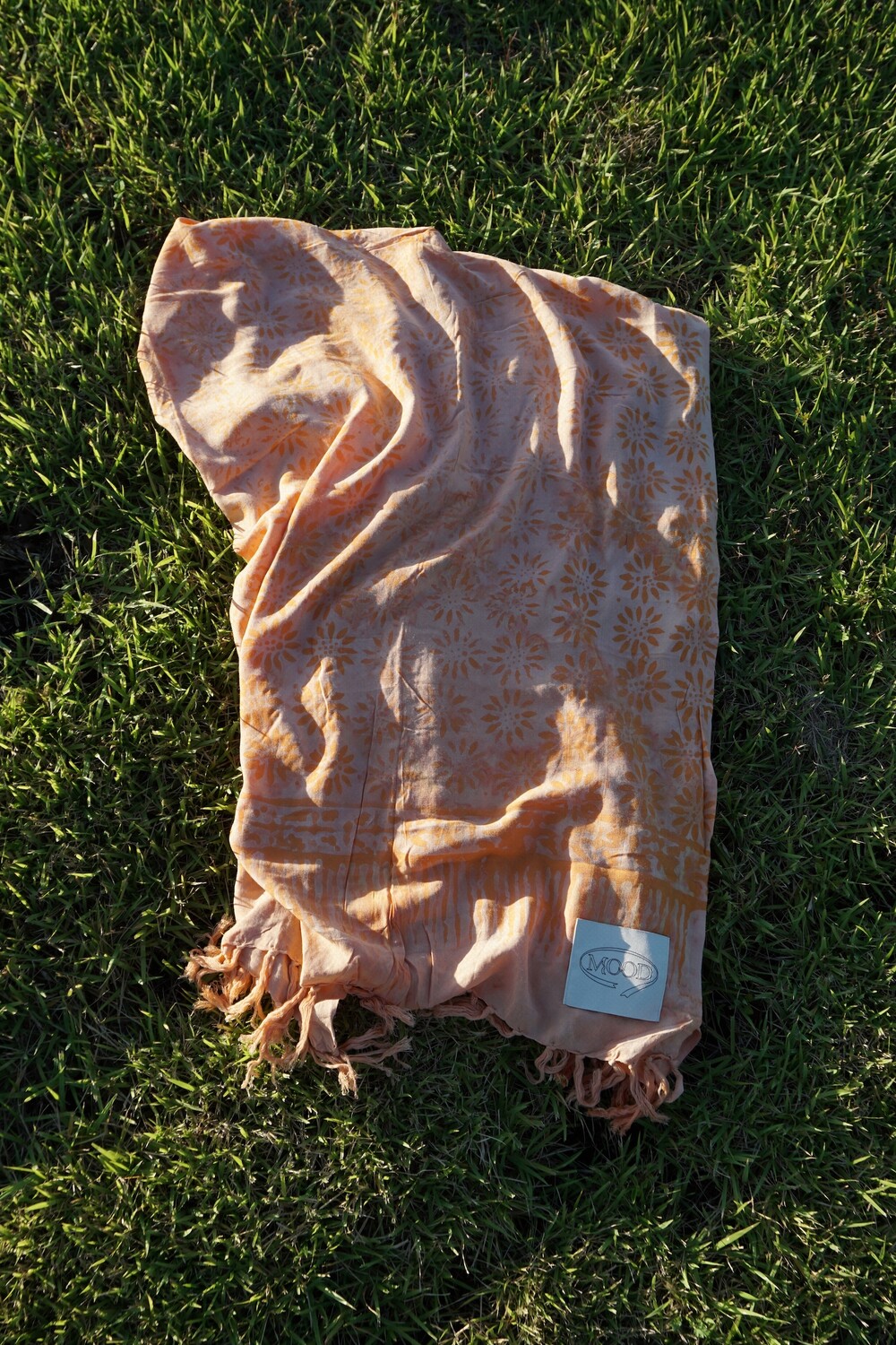 MOOD SARONG -ORANGE FLOWER (B품)