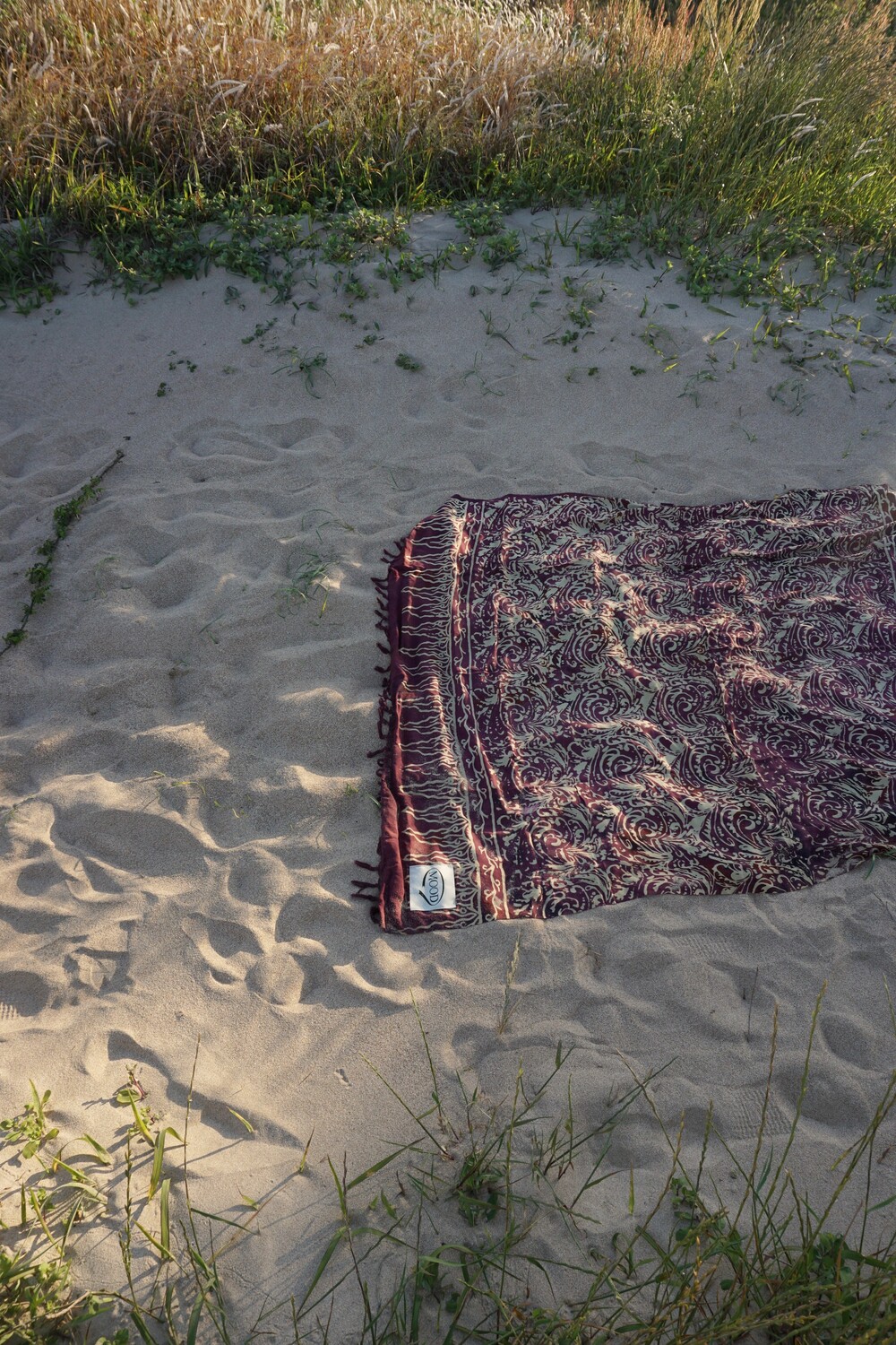 MOOD SARONG - PURPLE ROSE (B품)