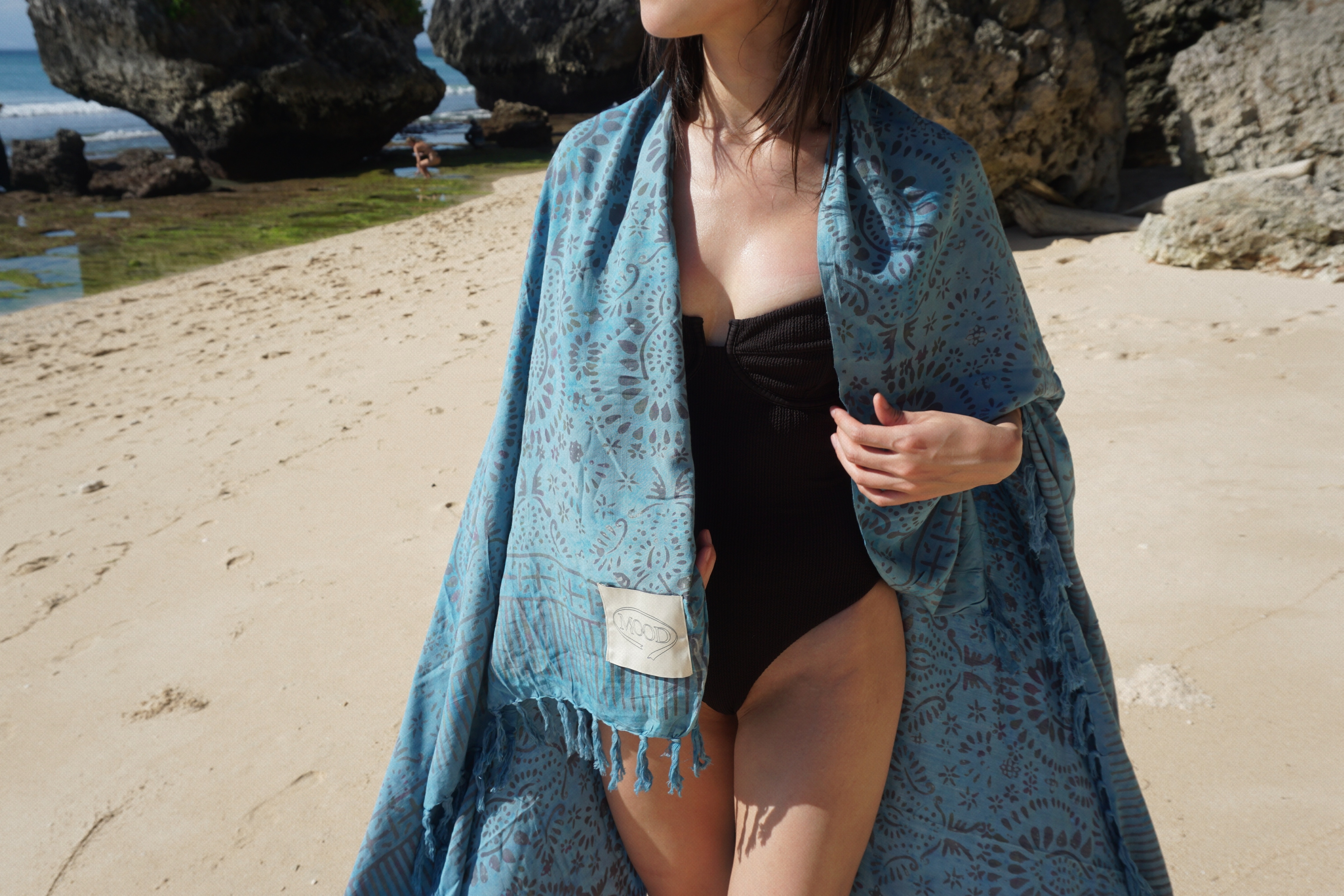MOOD SARONG - ANTIQUE SKY BLUE