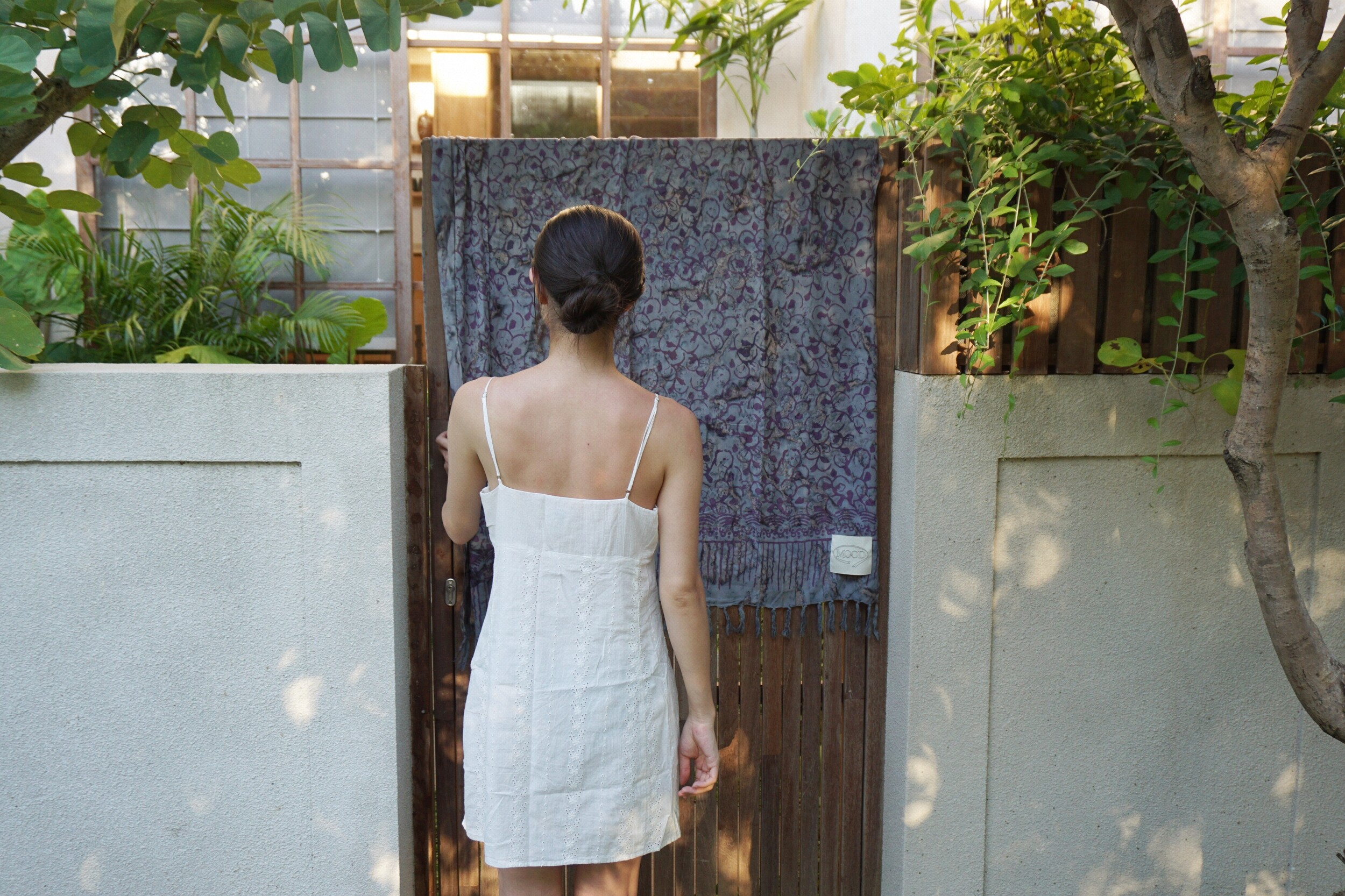 MOOD SARONG - PURPLE BRACKEN(B품)