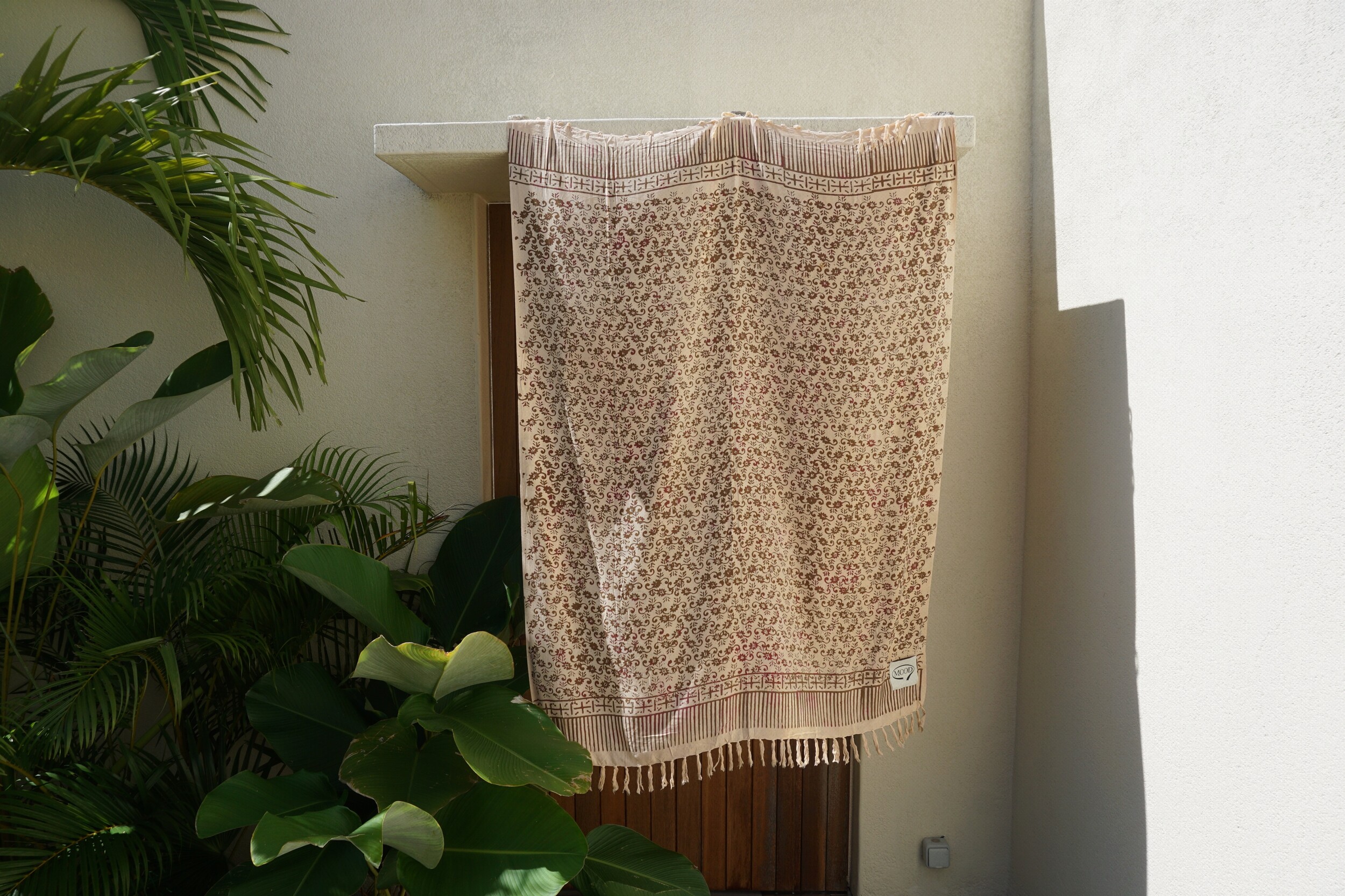 MOOD SARONG - IVORY MOOD FLOWER(B품)