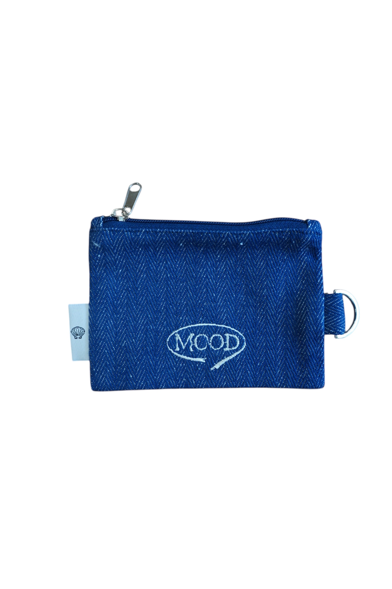 FABRIC CARD WALLET - MOOD DENIM