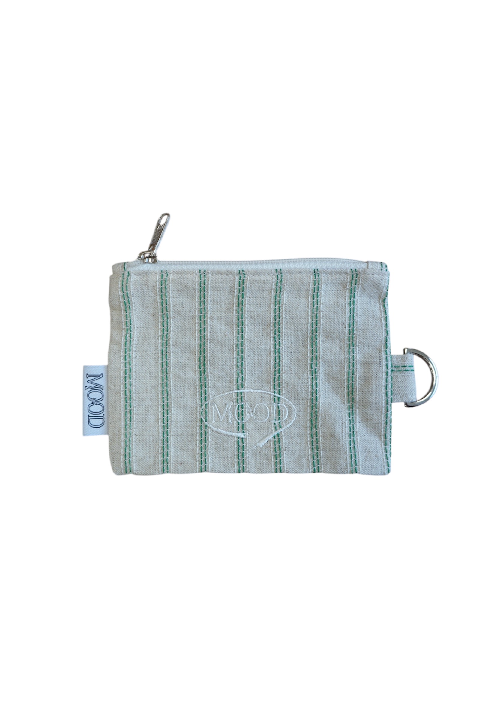 FABRIC CARD WALLET - HEMP LINNEN FOREST