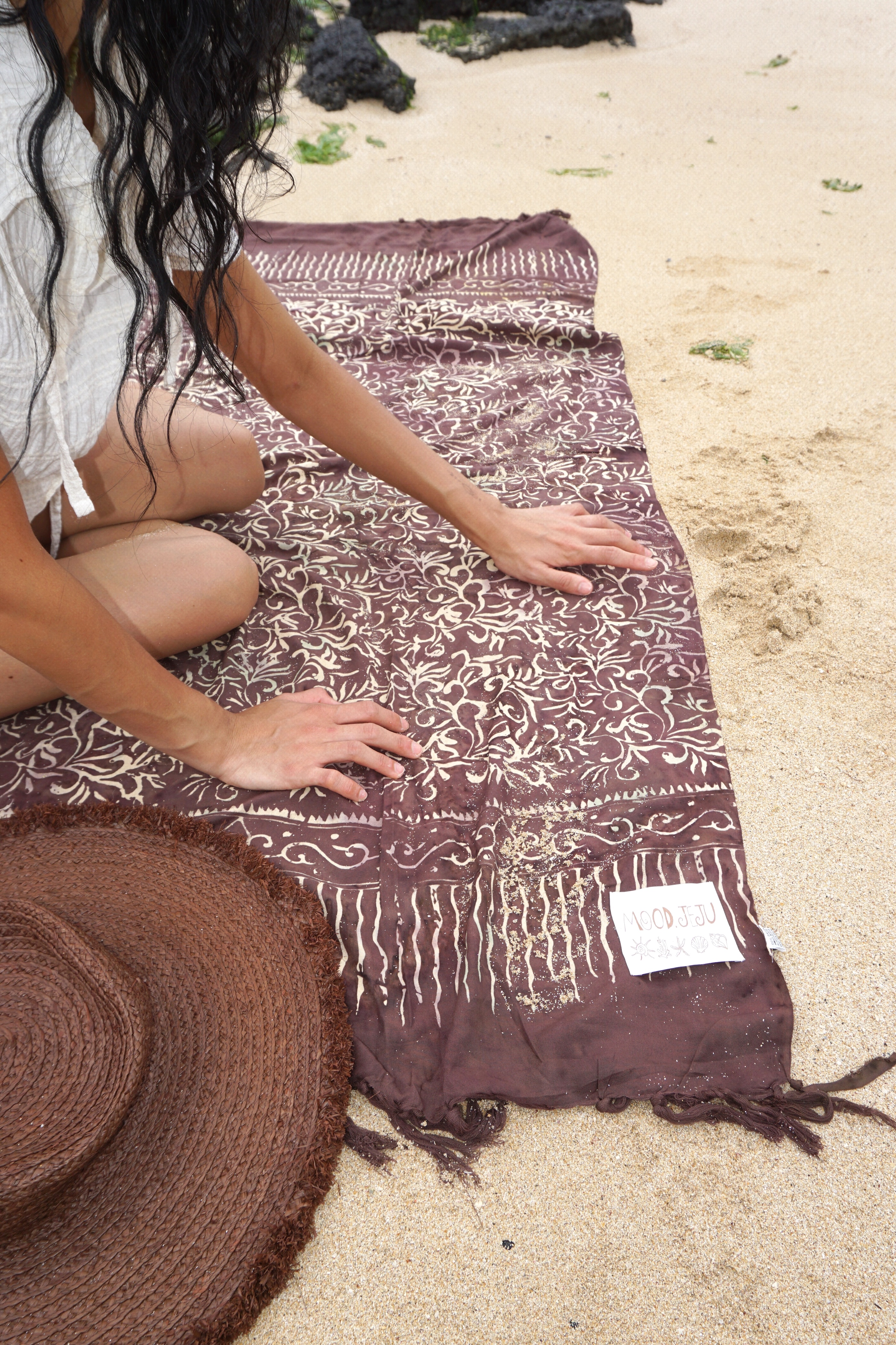 [2027 재입고] Mood Sarong – Tillandsia Brown