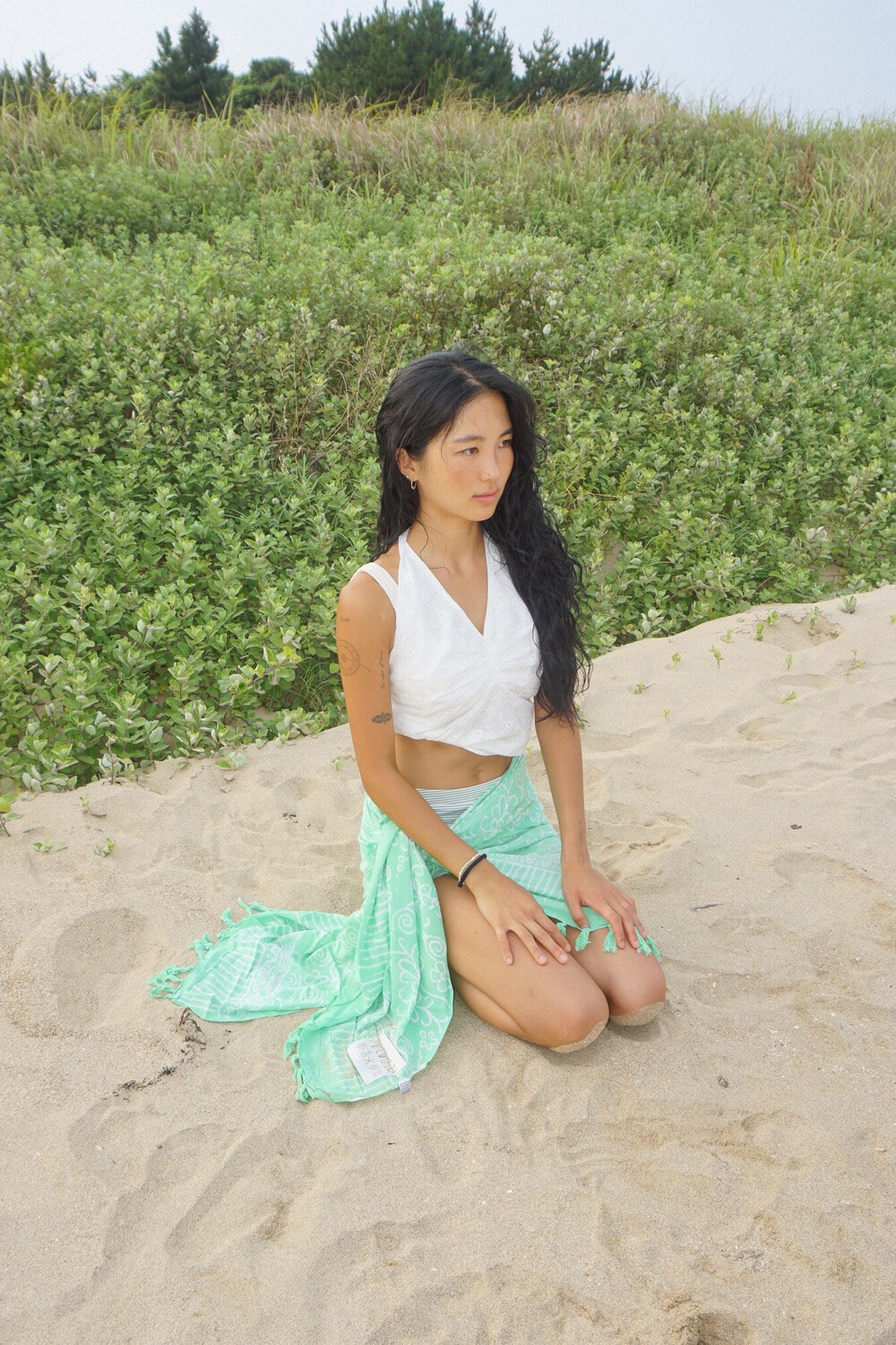 Mood Sarong – Apple Garden Mint (B품)