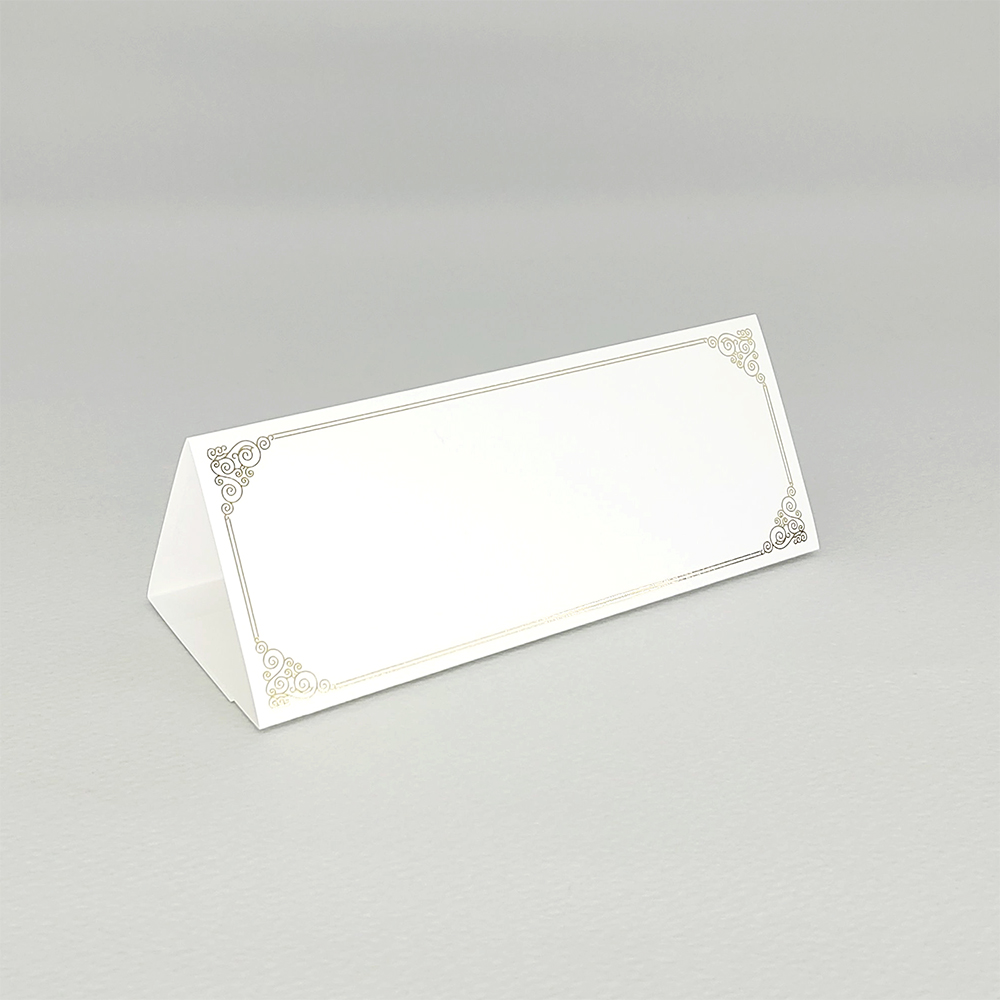 금박문양장식 삼각종이명패 A5(30장) A5-G5-01