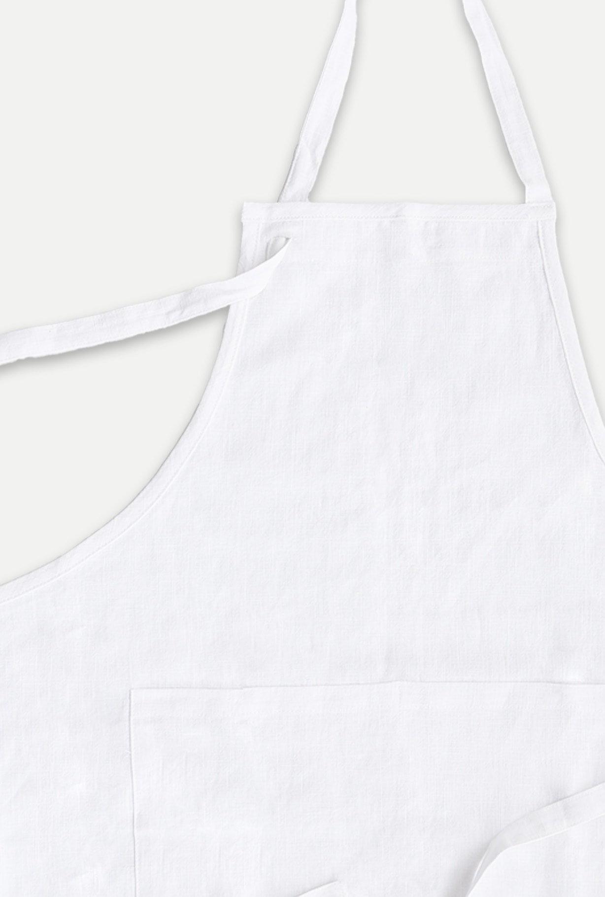 WASHED APRON