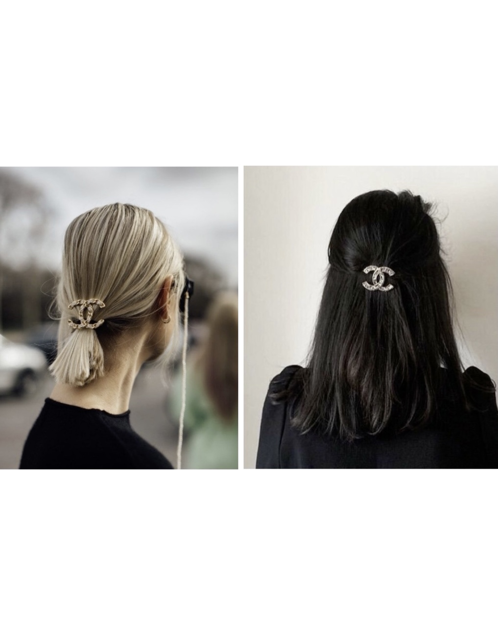 CHANEL hanger CC brooch no.4