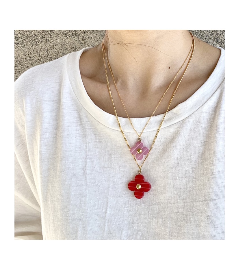 Louis Vuitton colorful cham necklace