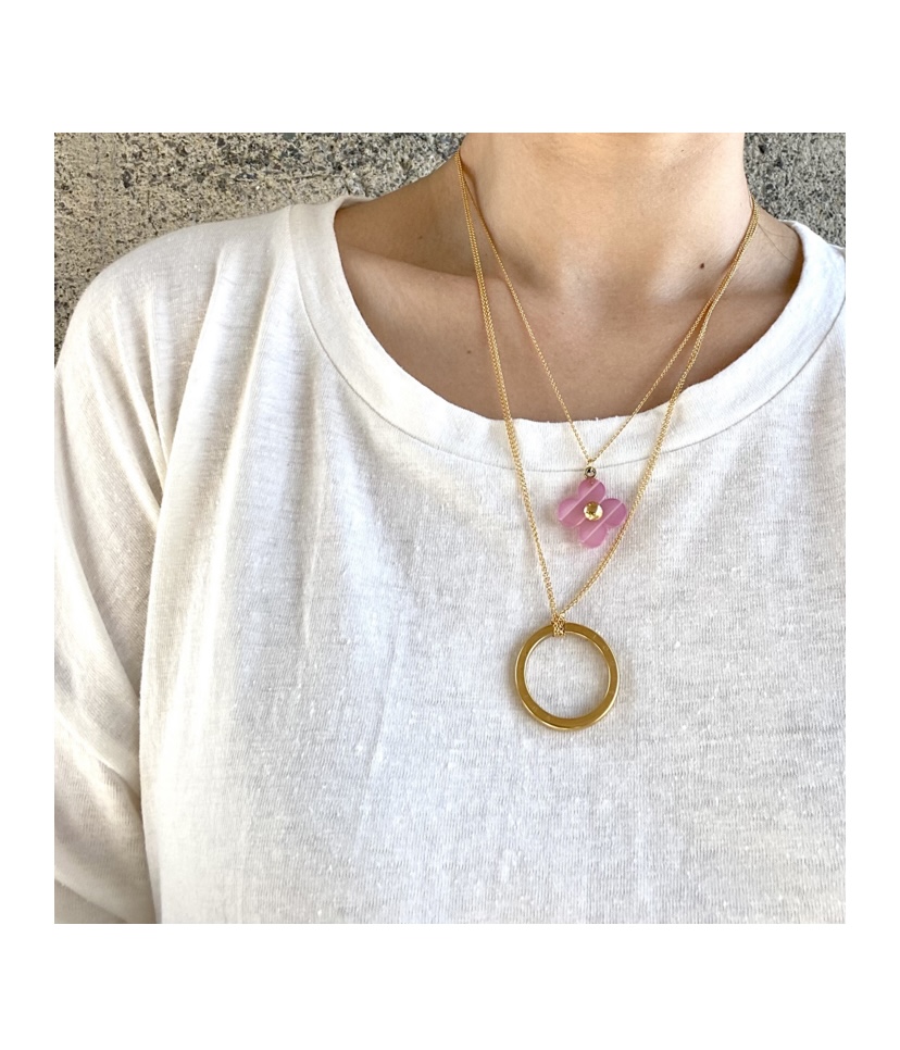 Louis Vuitton colorful cham necklace