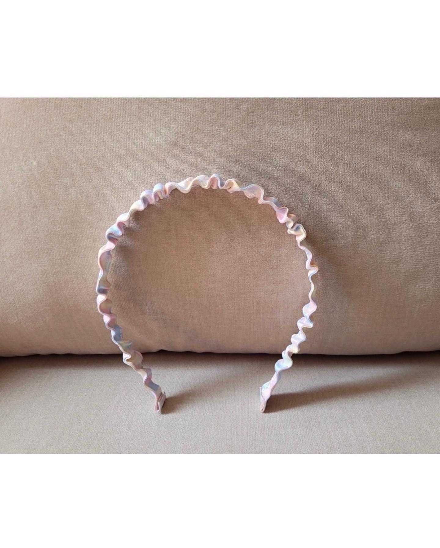 CHANEL pastel shirring hair band no.42
