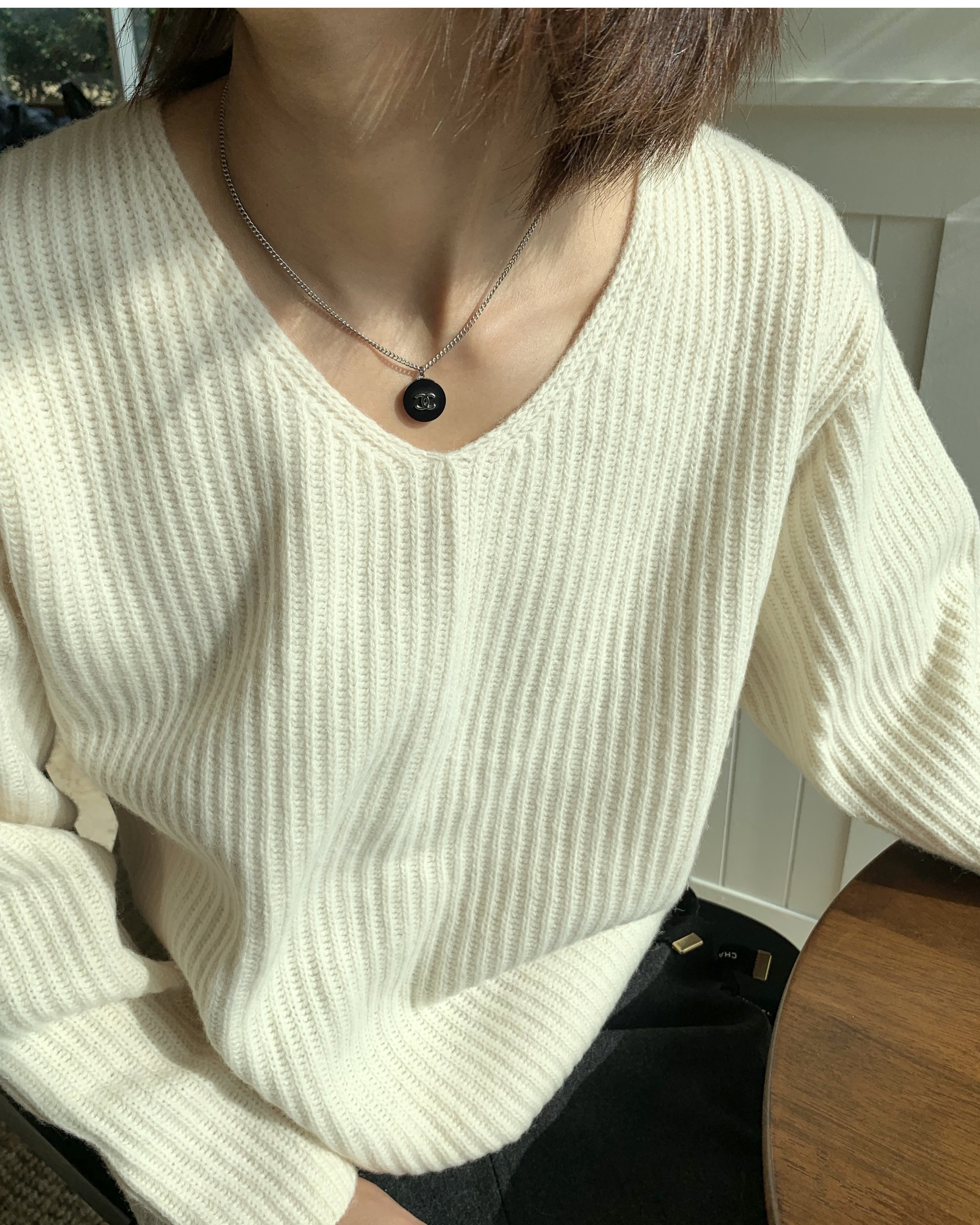 CHANEL button no.73