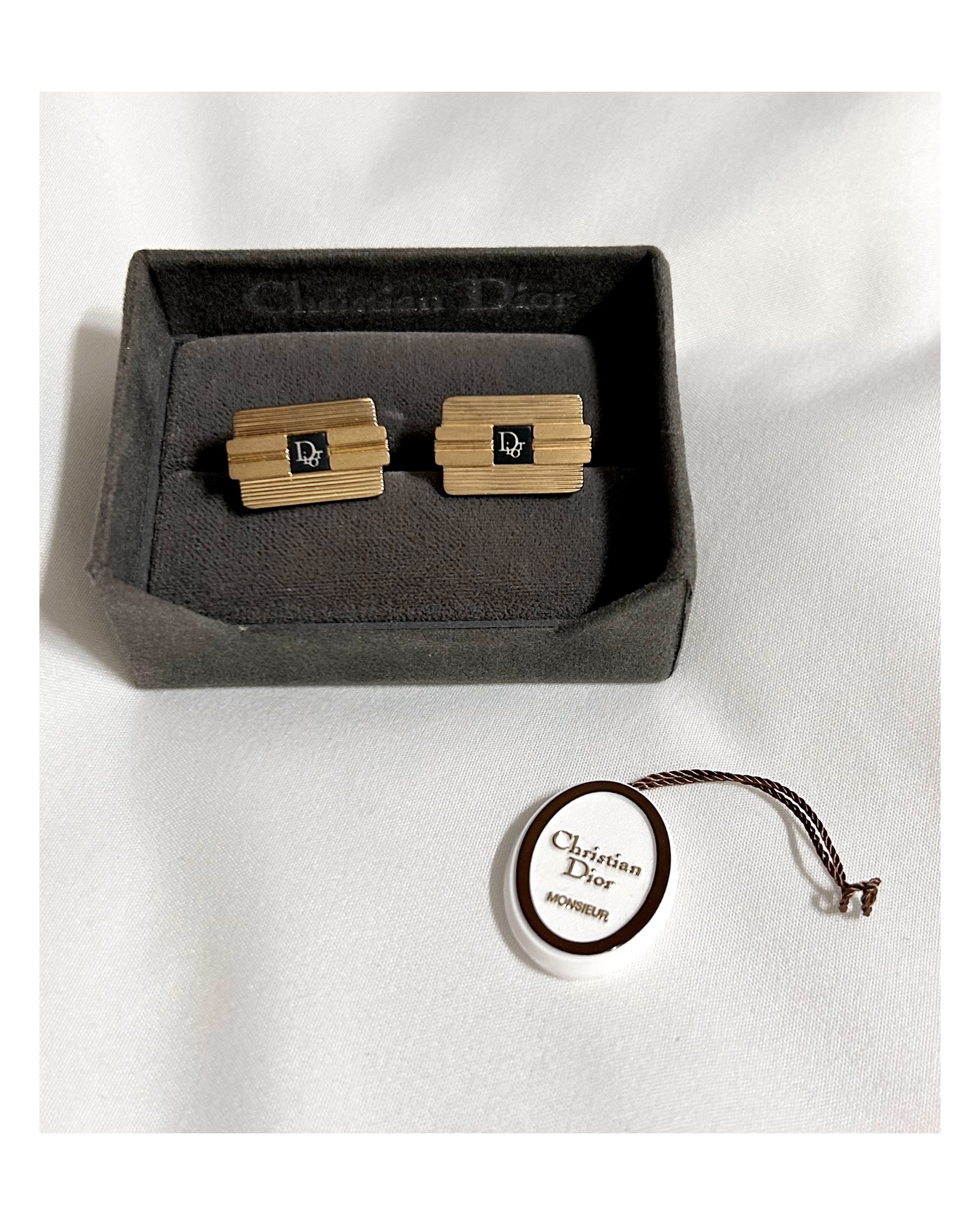 Dior cuff link clutch bag