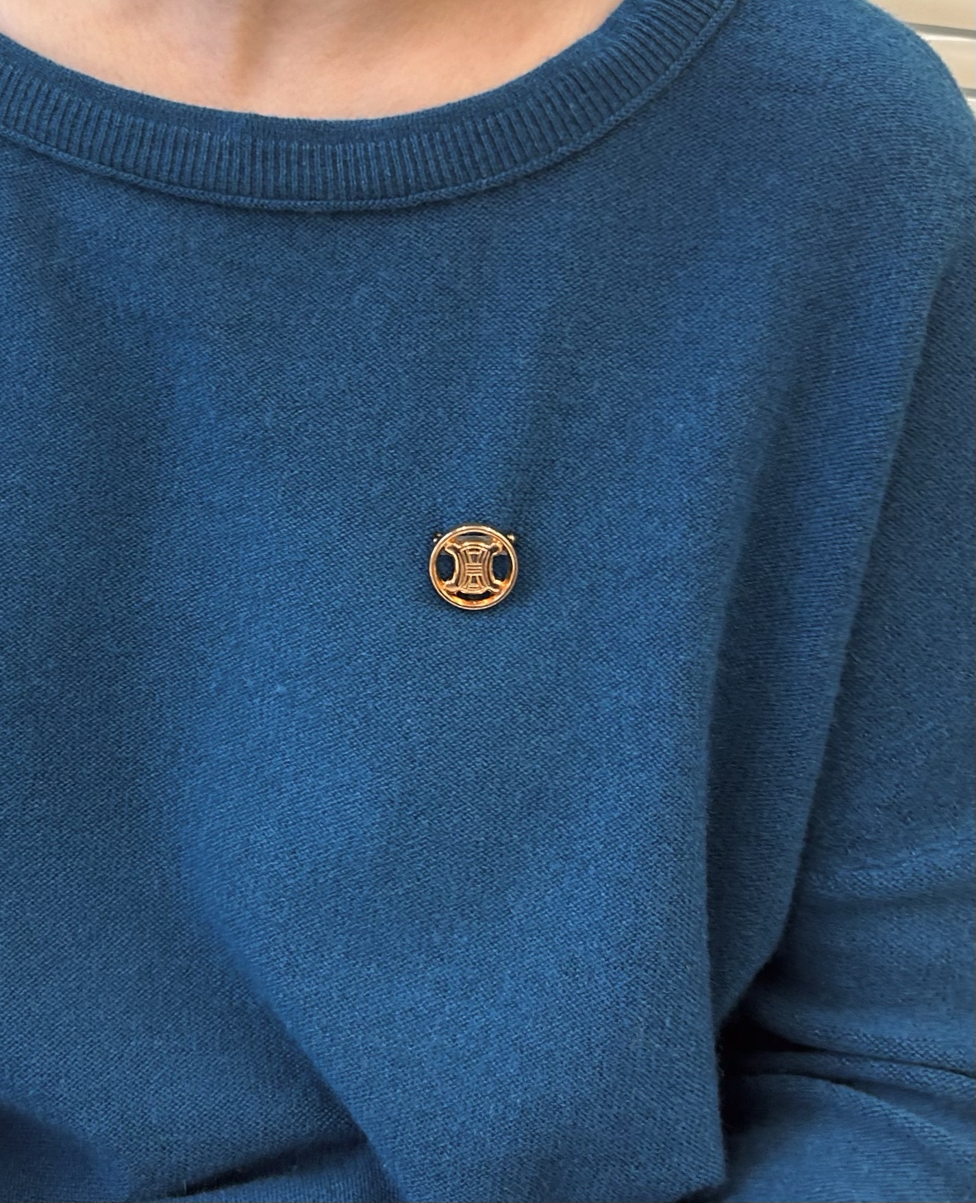 CELINE triomphe button no.105