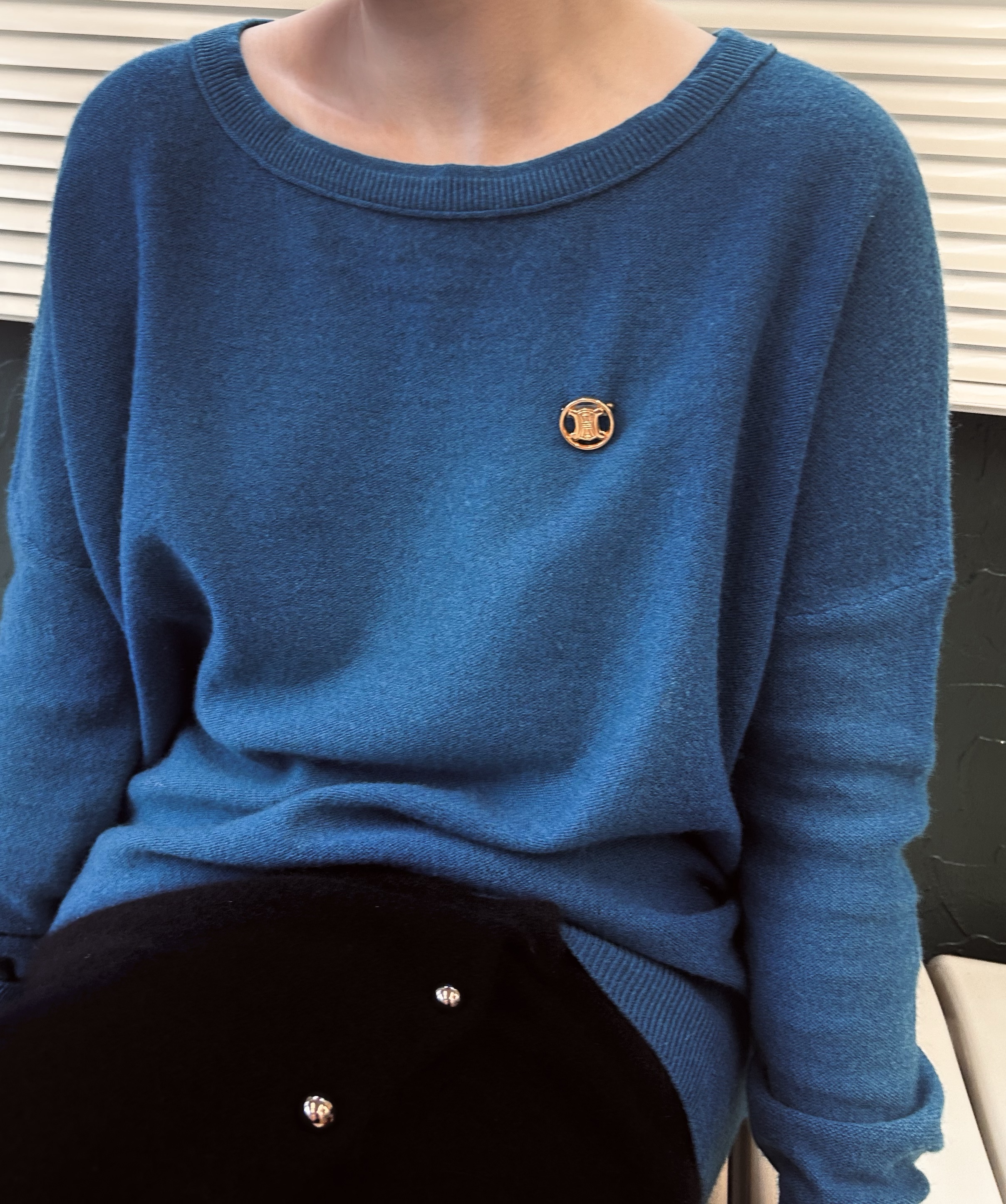 CELINE triomphe button no.105
