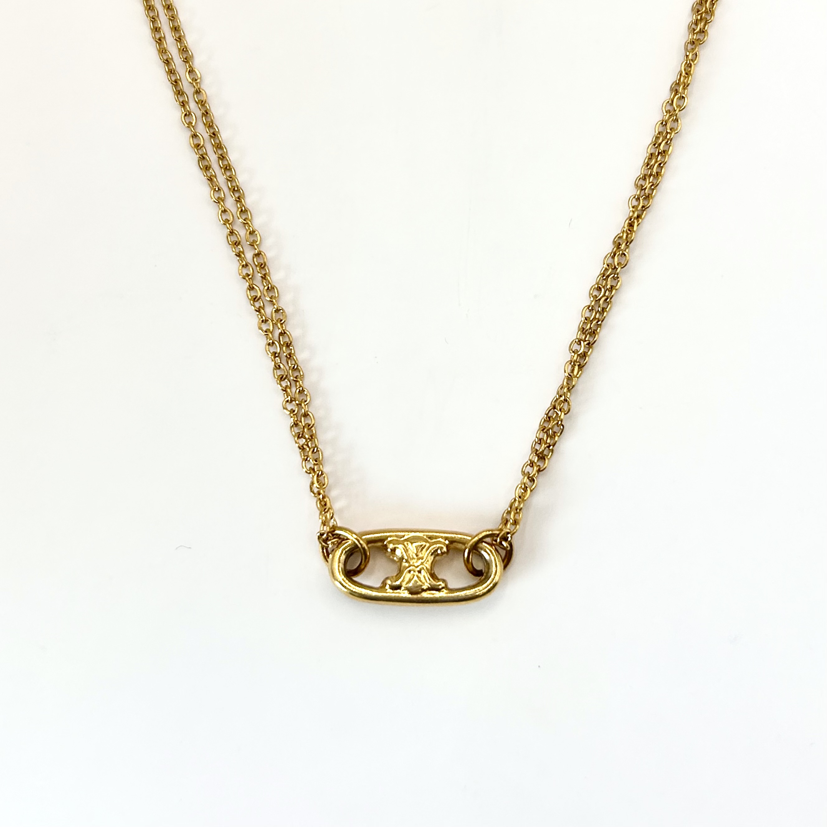 CELINE triomphe necklace