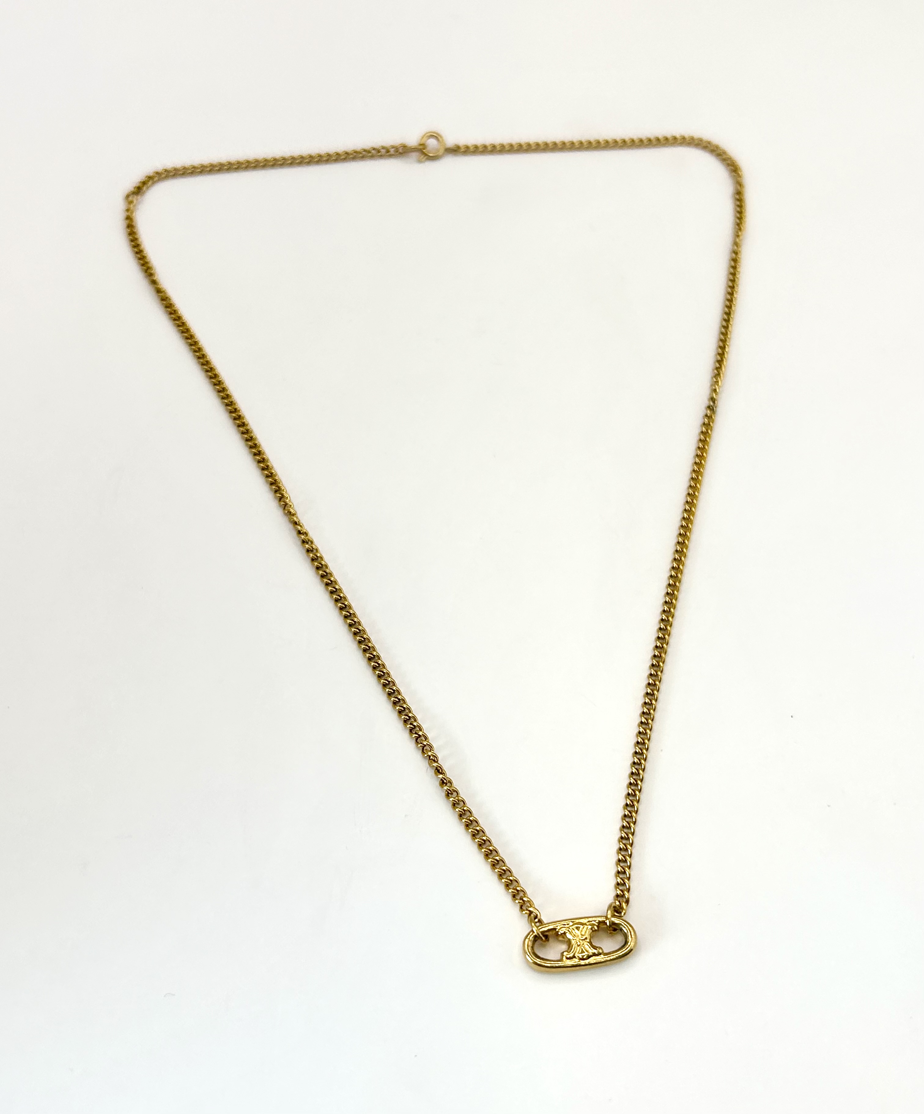 CELINE triomphe necklace
