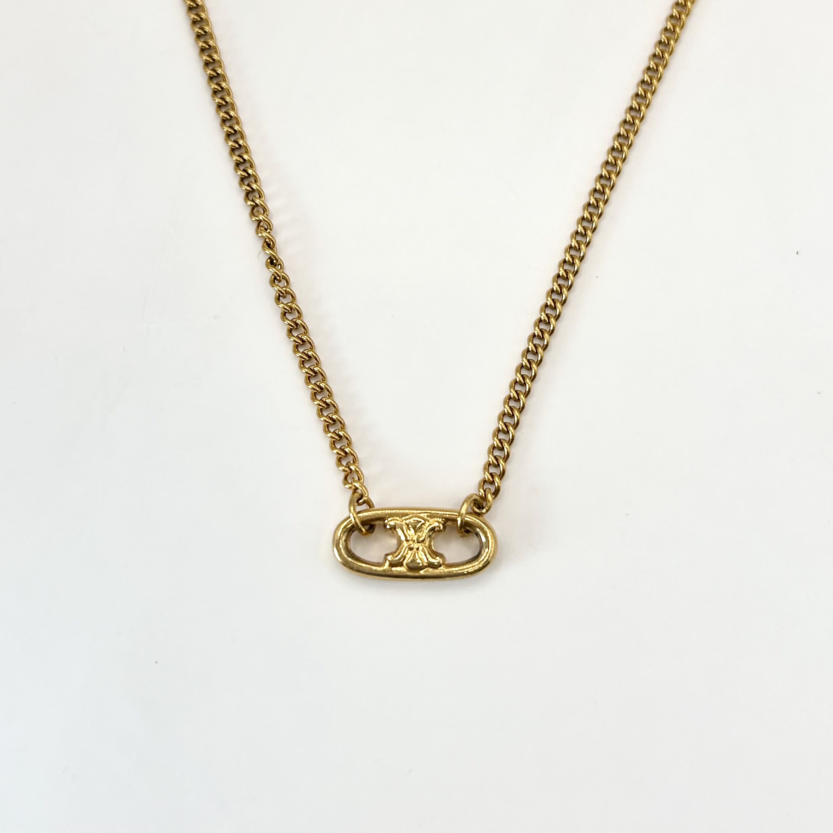 CELINE triomphe necklace