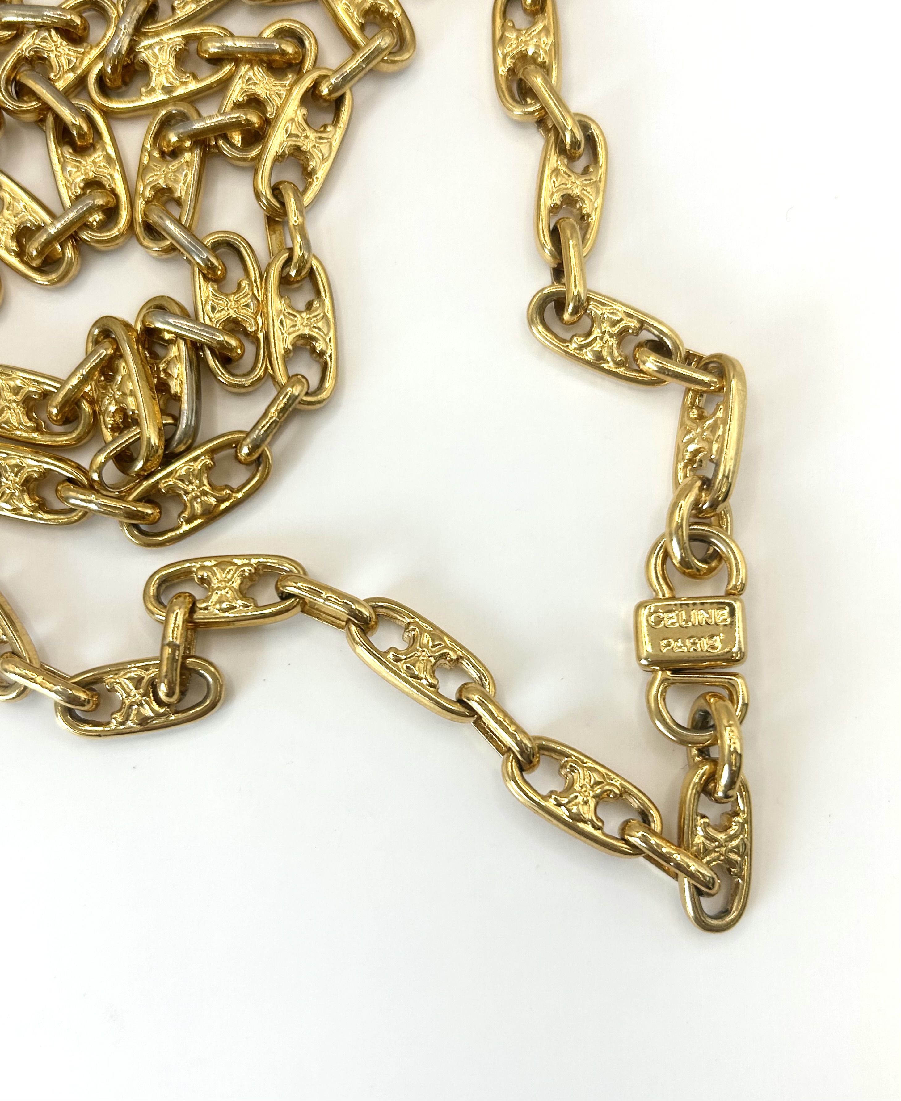 CELINE triomphe necklace