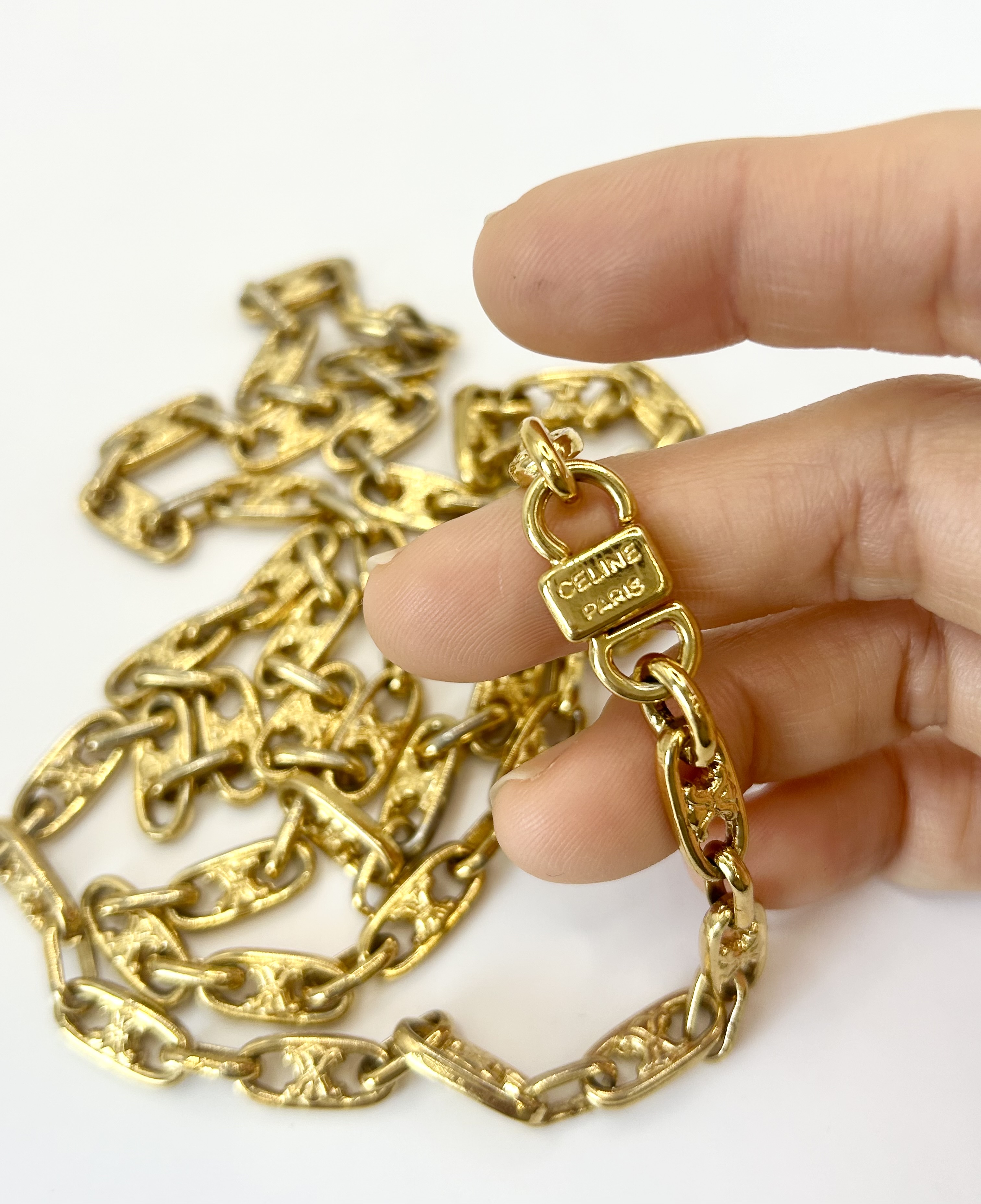 CELINE triomphe necklace