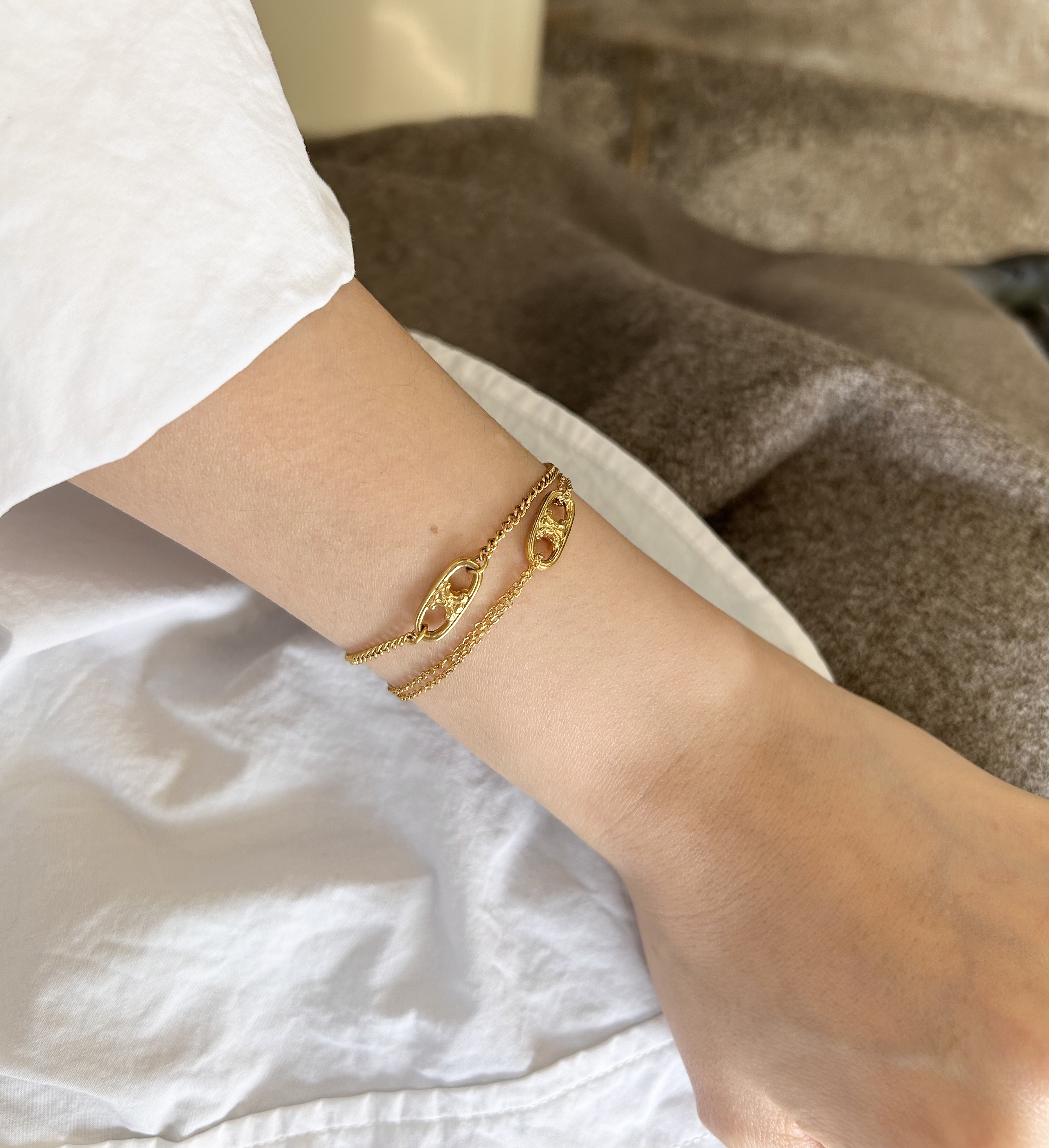 CELINE triomphe bracelet
