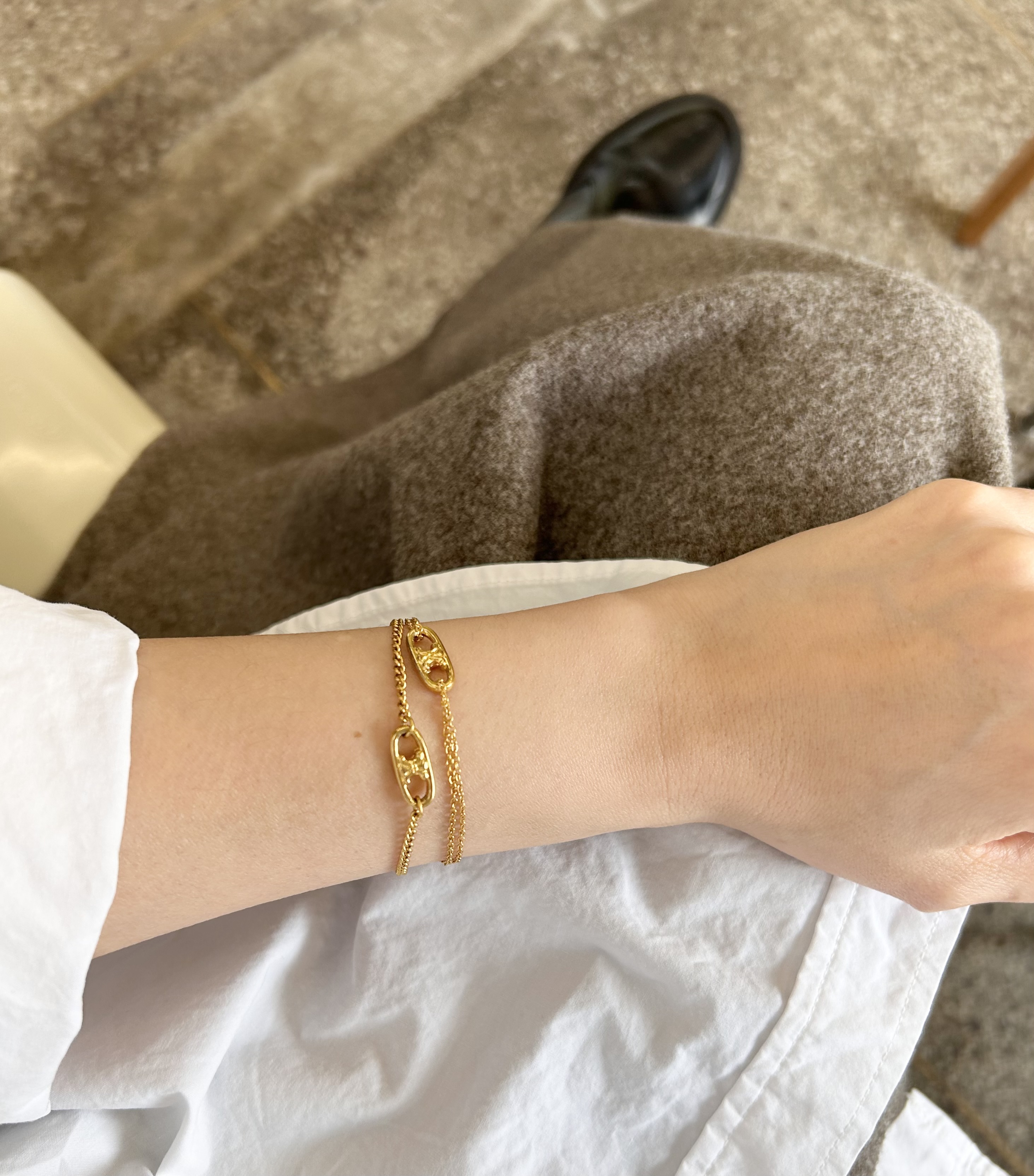 CELINE triomphe bracelet