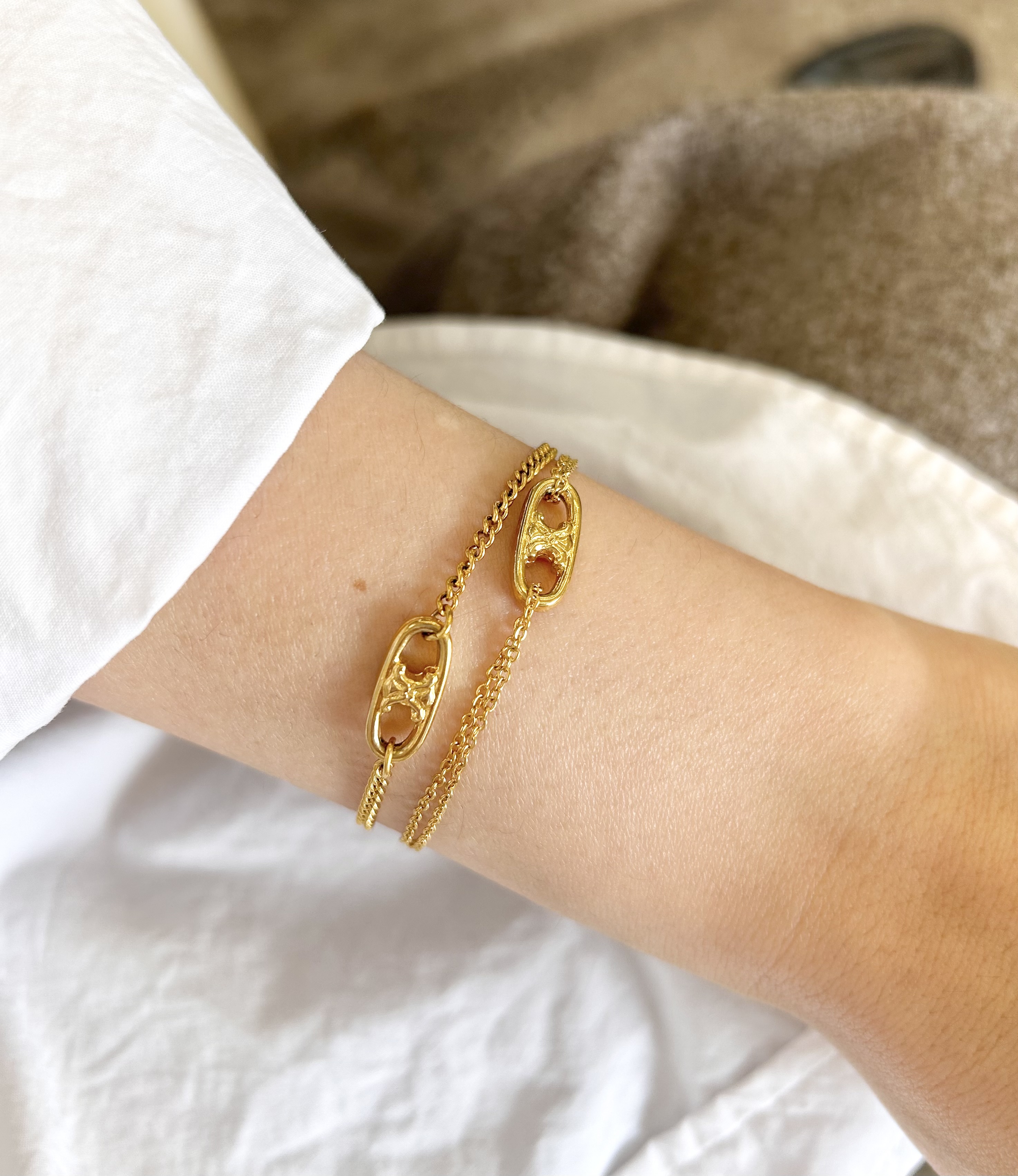 CELINE triomphe bracelet