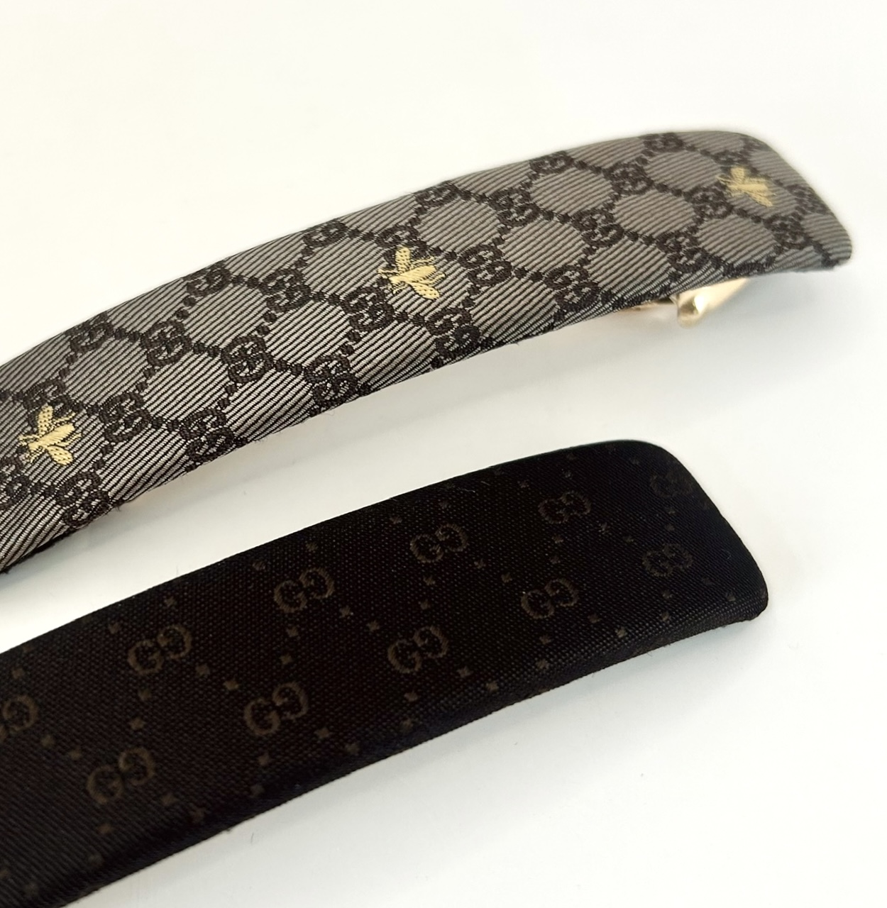 GUCCI GG bee silk hair clip no.77
