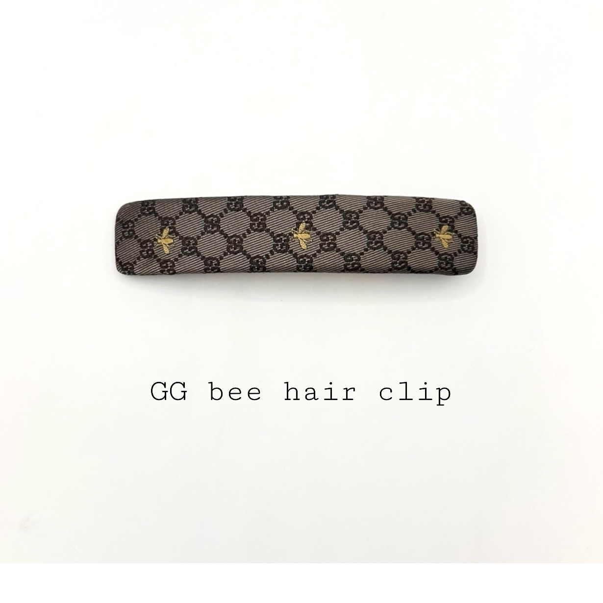 GUCCI GG bee silk hair clip no.77