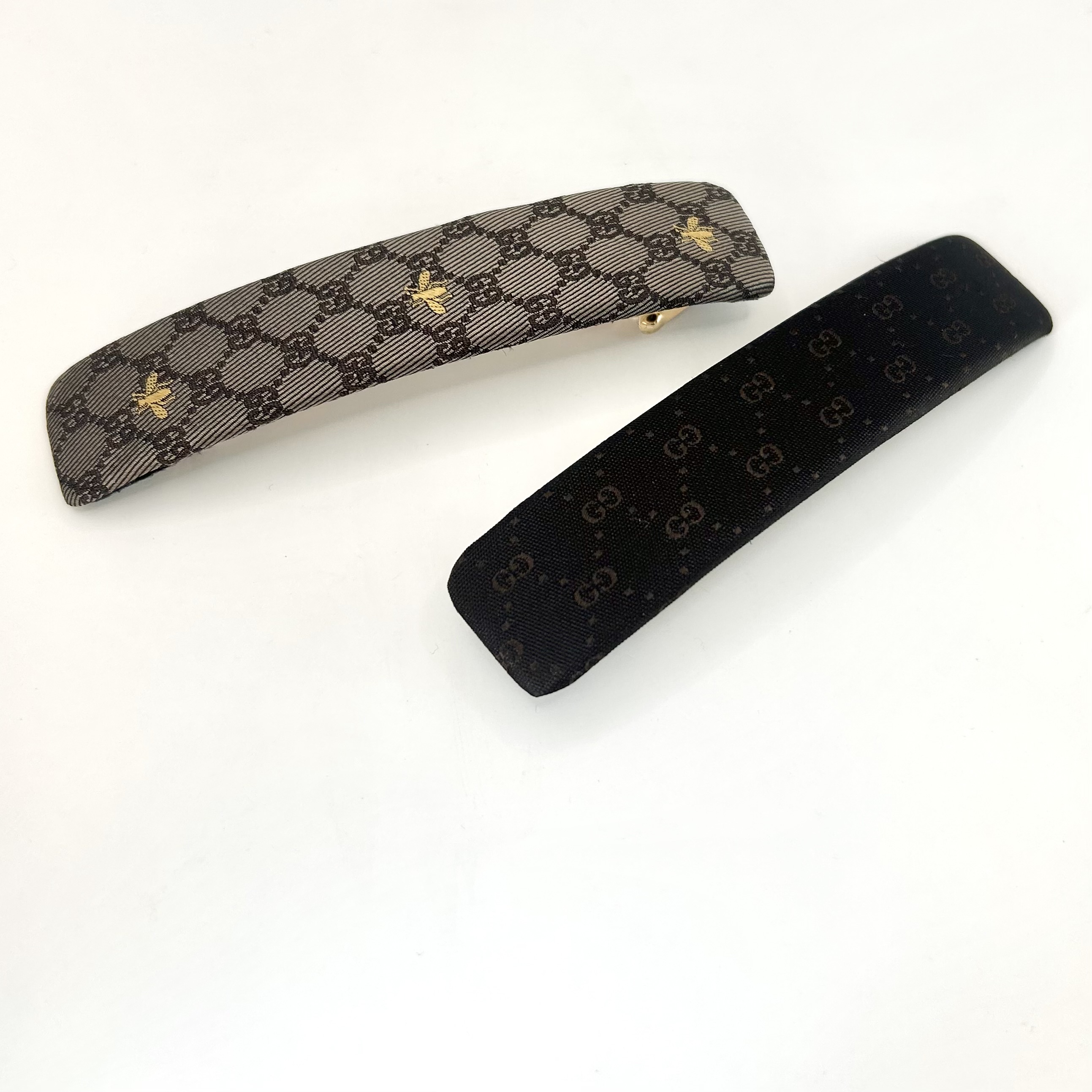 GUCCI GG classic silk hair clip no.78