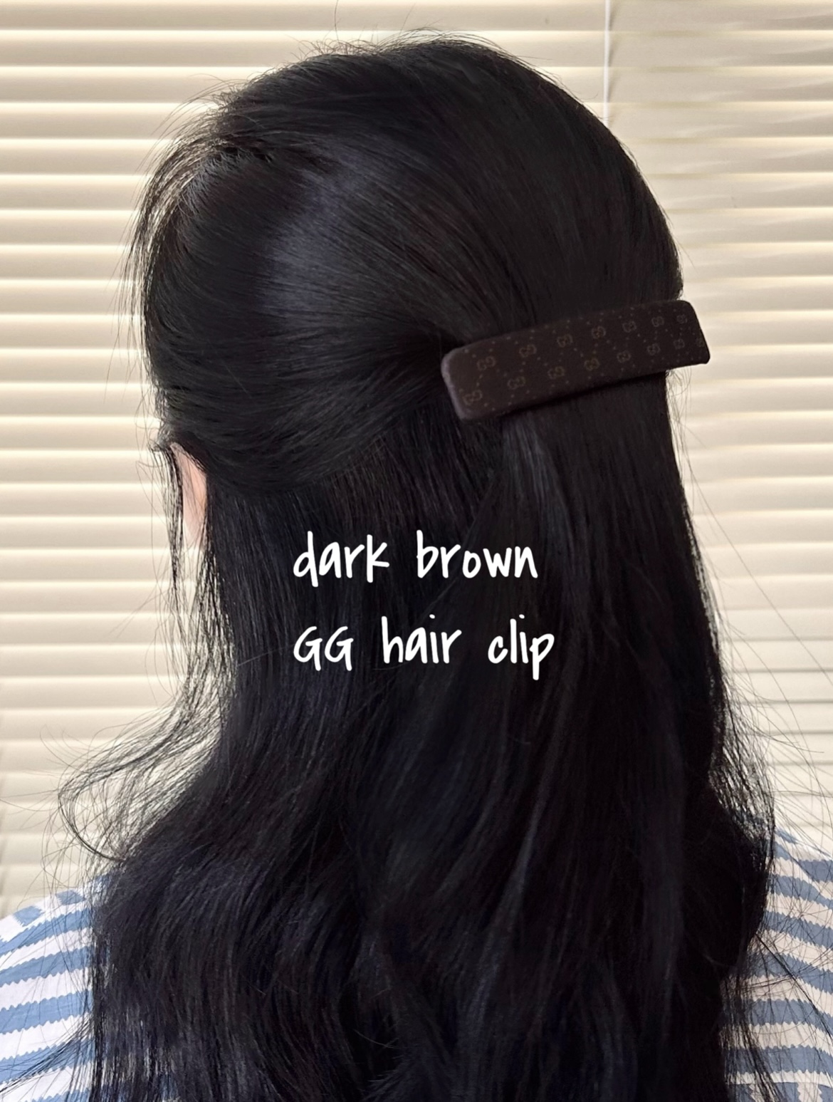 GUCCI GG classic silk hair clip no.78