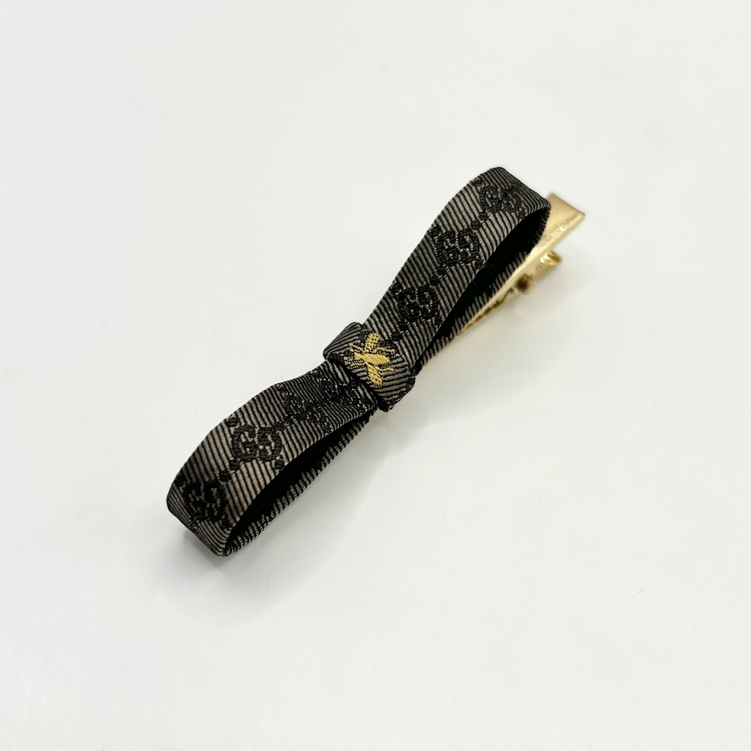 GG bee silk ribbon hair clip no.81