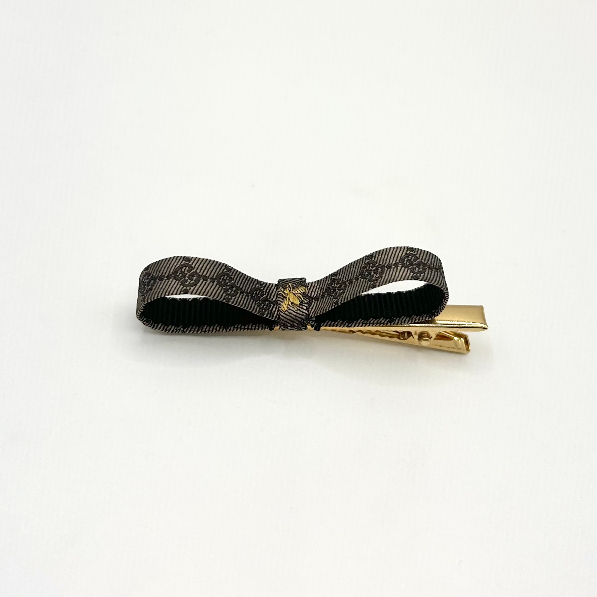 GG bee silk ribbon hair clip no.81